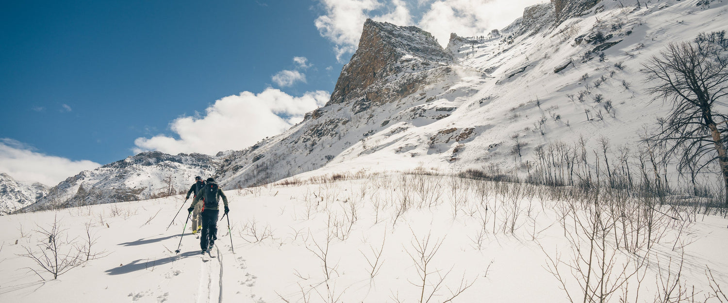BD employees Mike Hattrip and Ryan Znamierowski skinning in Nevada