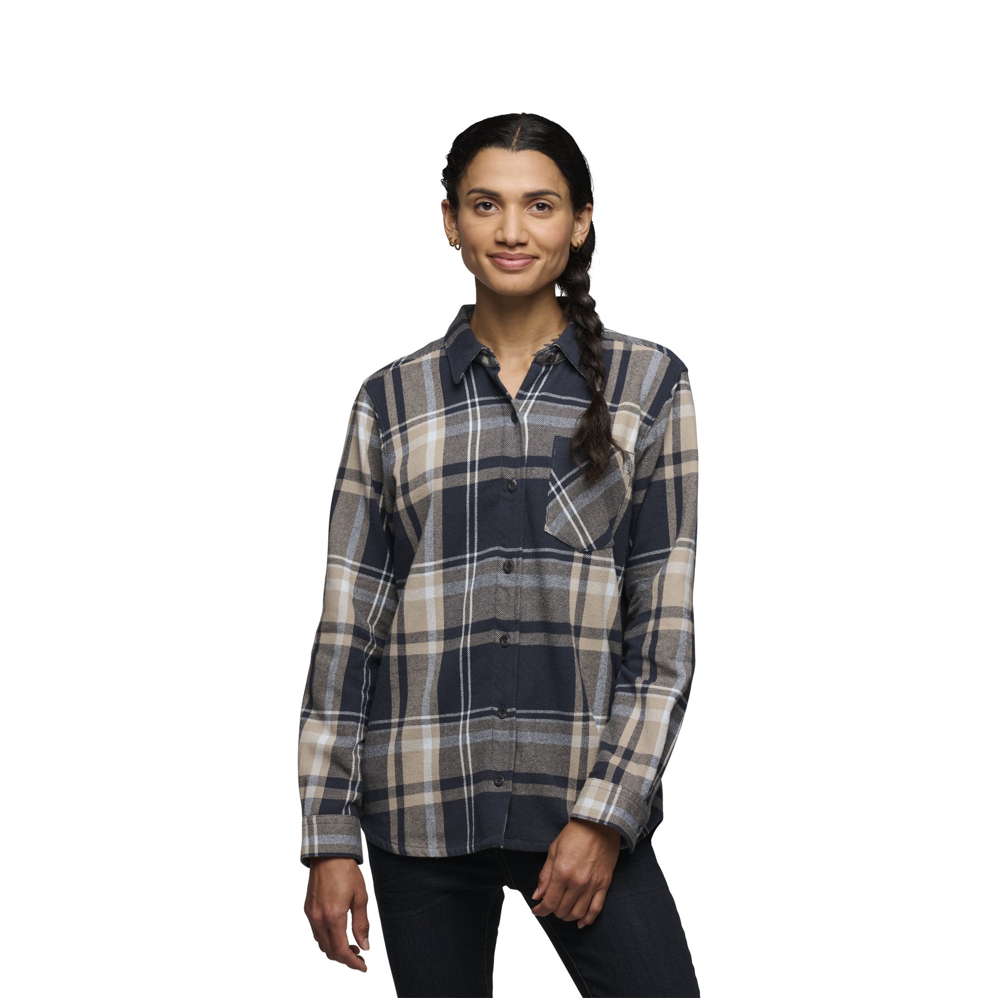 Charcoal-Moonstone Plaid