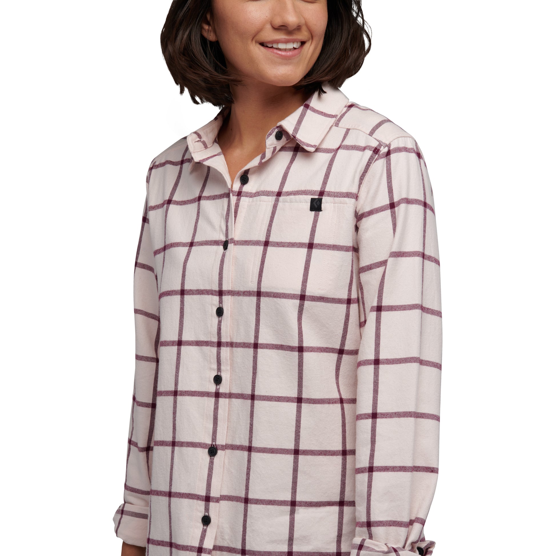 Ice Pink-Blackberry Plaid