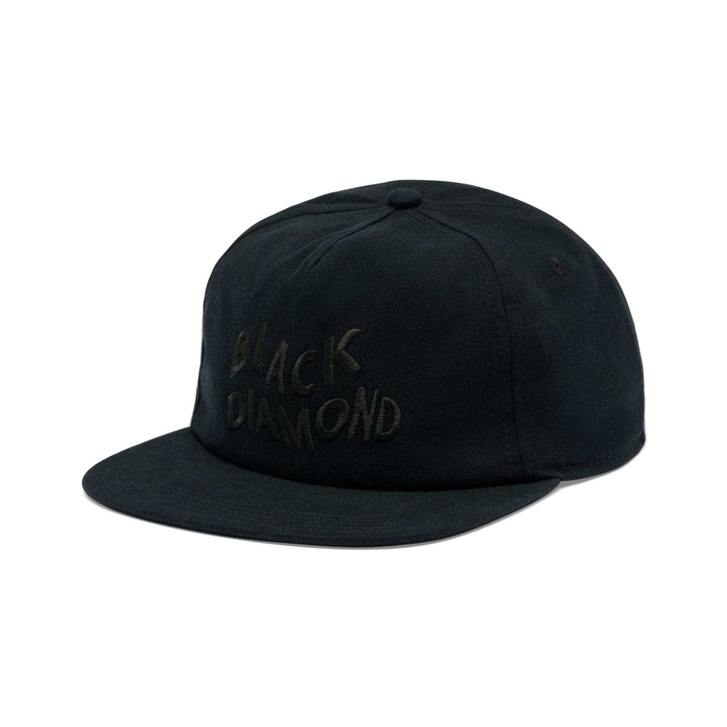 Black-Black Wavy Black Diamond