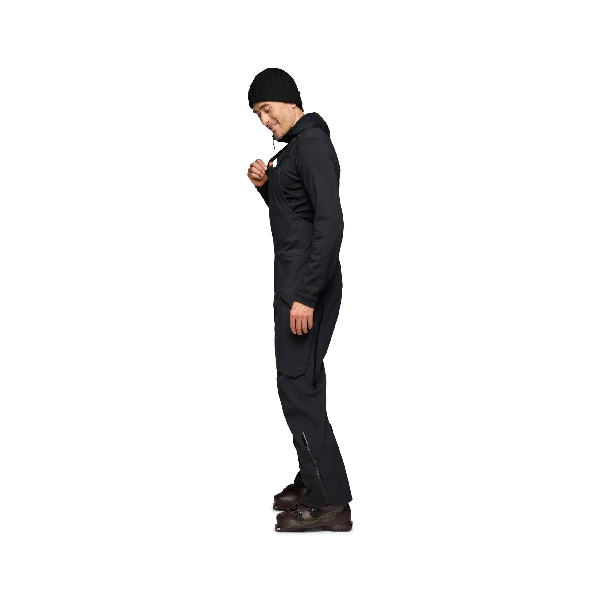 Black ~ Model is 183 cm | Chest 102 cm | Waist 81 cm | Size Medium/32 