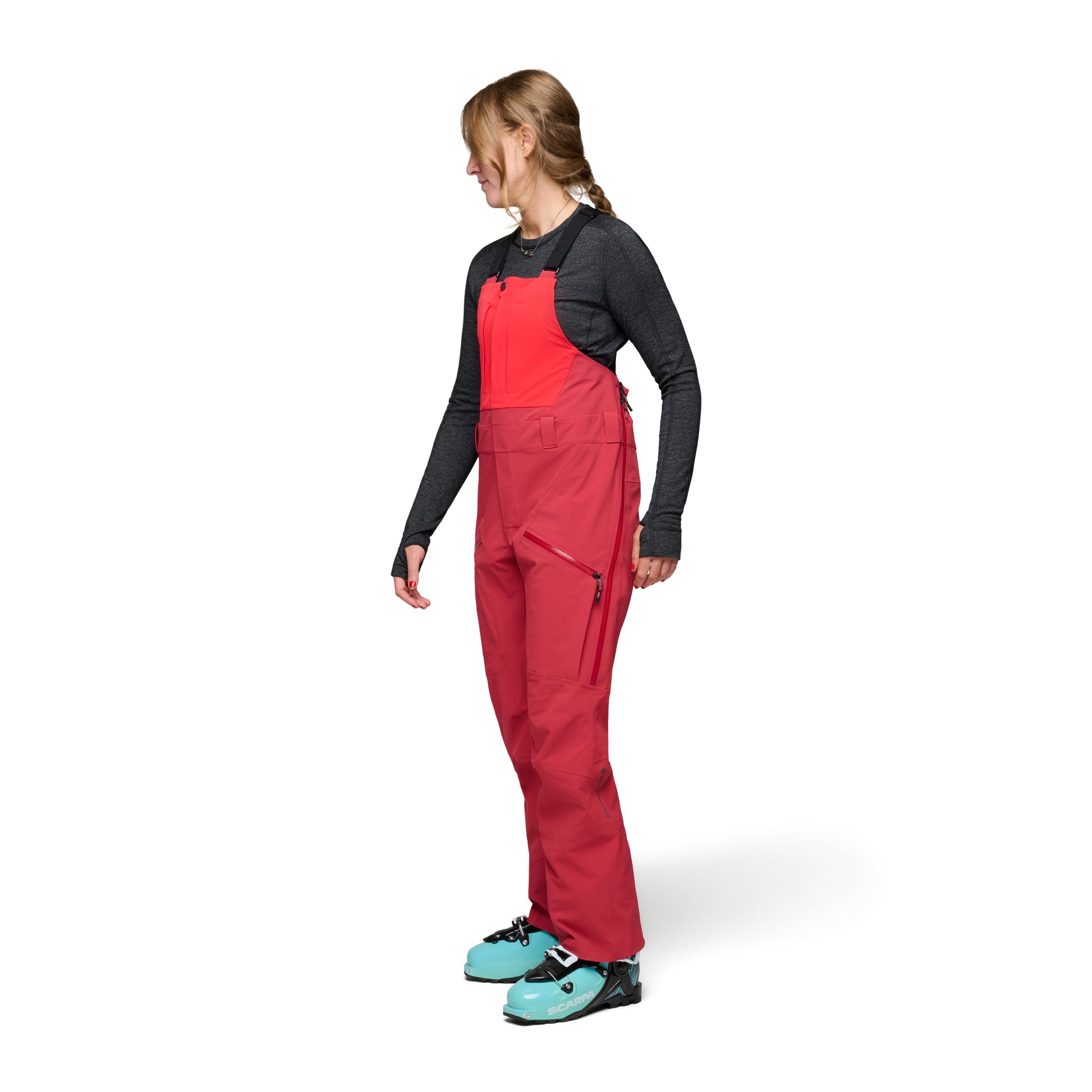 Coral Red-Mineral Red ~ Model is 5' 7" | Chest 34" | Waist 28" | Size Small/6