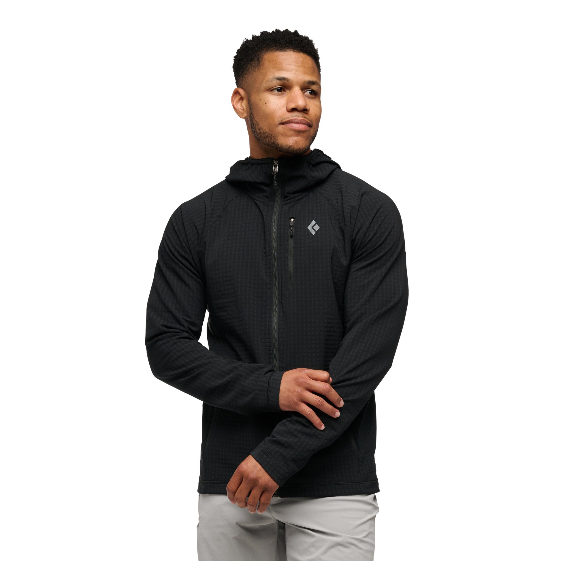 Un Polo Hoodie Diamond Hoodie Black Men's Coefficient Storm Hoody