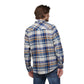 Pewter-Indigo Plaid