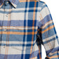 Pewter-Indigo Plaid