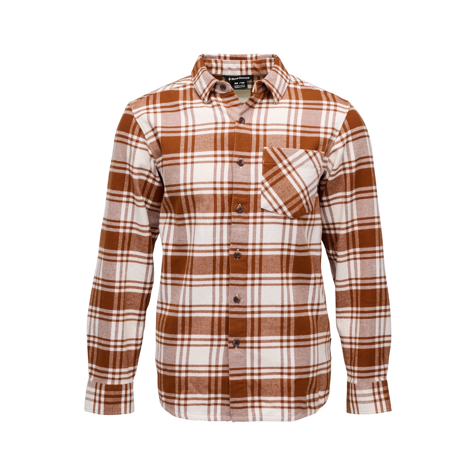 Clay-Off White Plaid