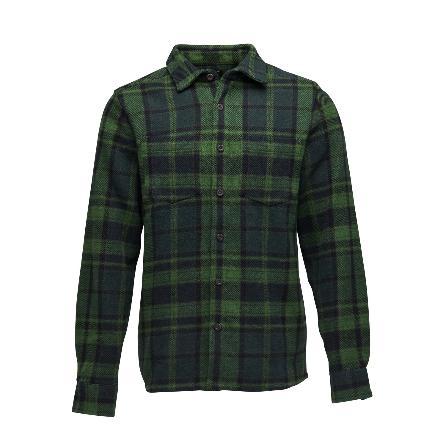 Palm Green-Anthracite Plaid 