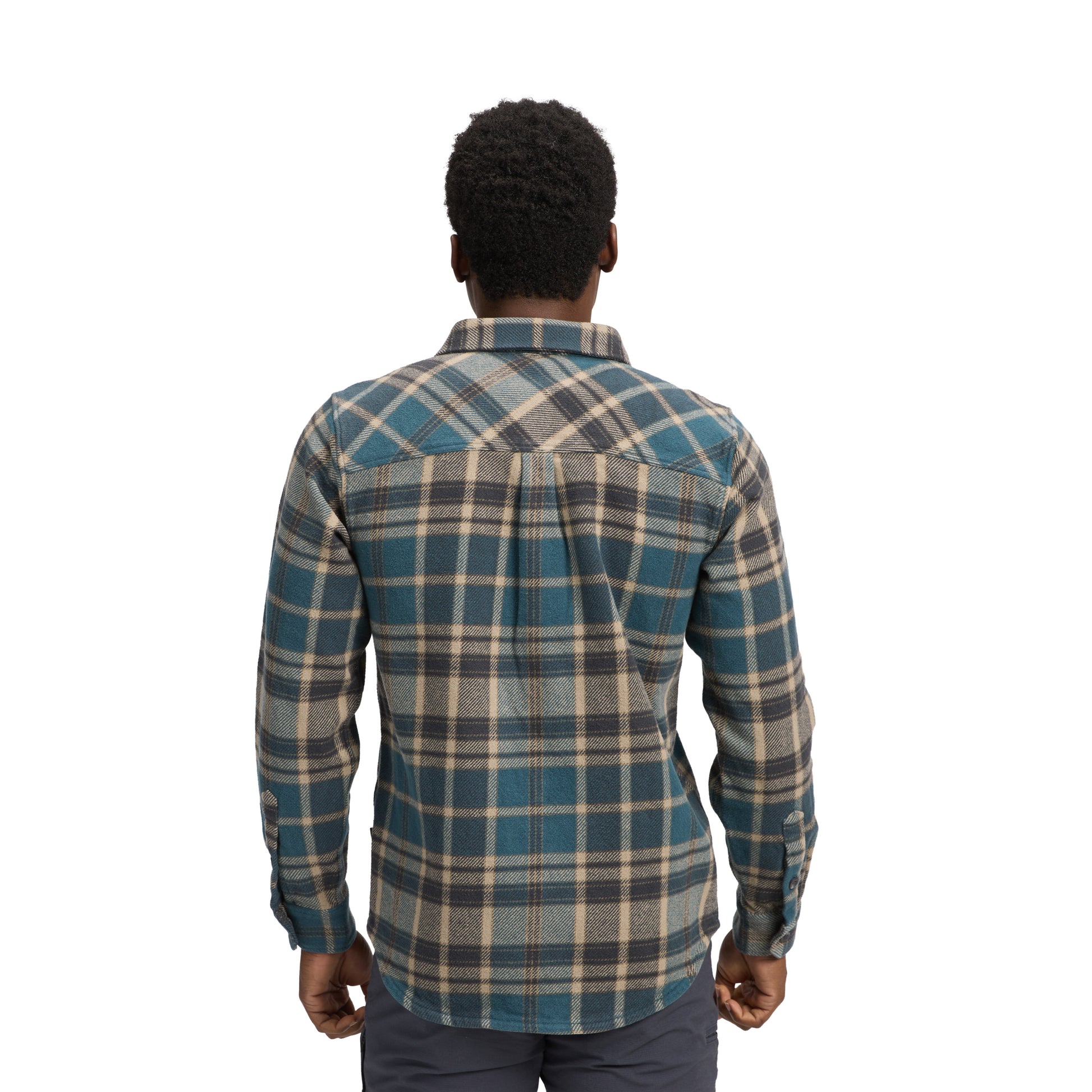 Midnight Blue-Charcoal Plaid