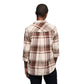 Chalk Pink-Walnut Plaid ~ Model is 170 cm | Chest 86 cm | Waist 72 cm | Size Small/6 
