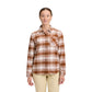 Clay-Off White Plaid