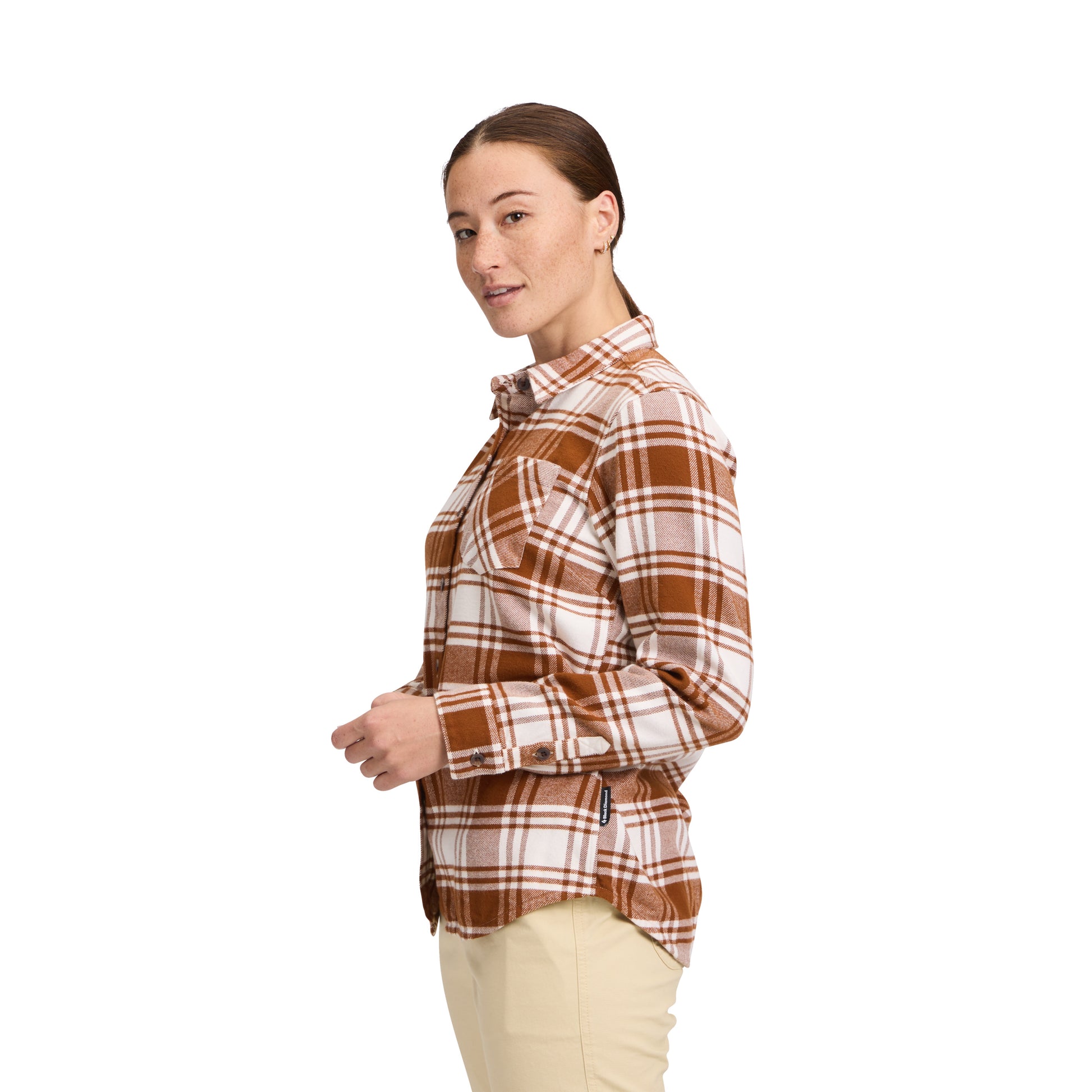 Clay-Off White Plaid