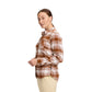 Clay-Off White Plaid