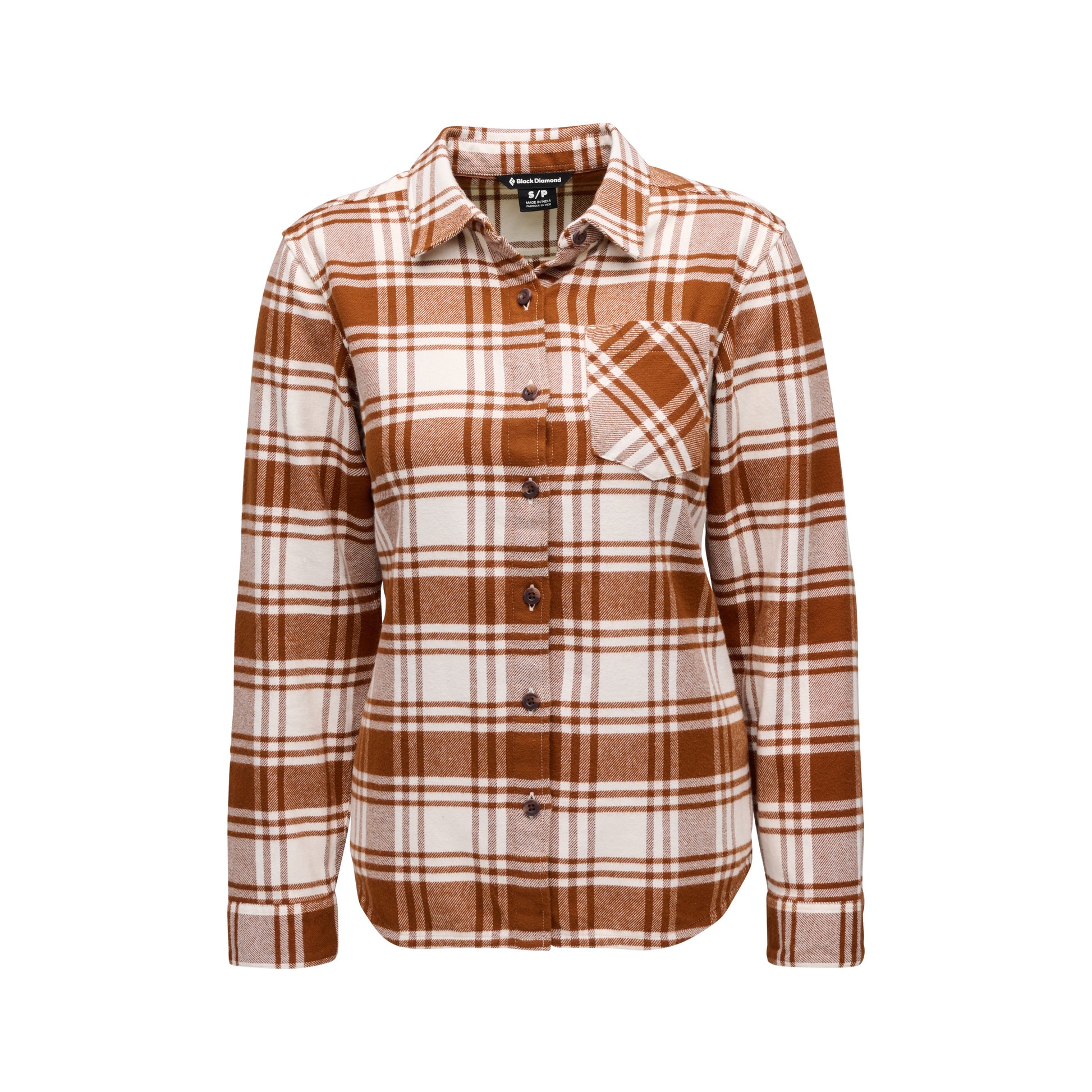 Clay-Off White Plaid