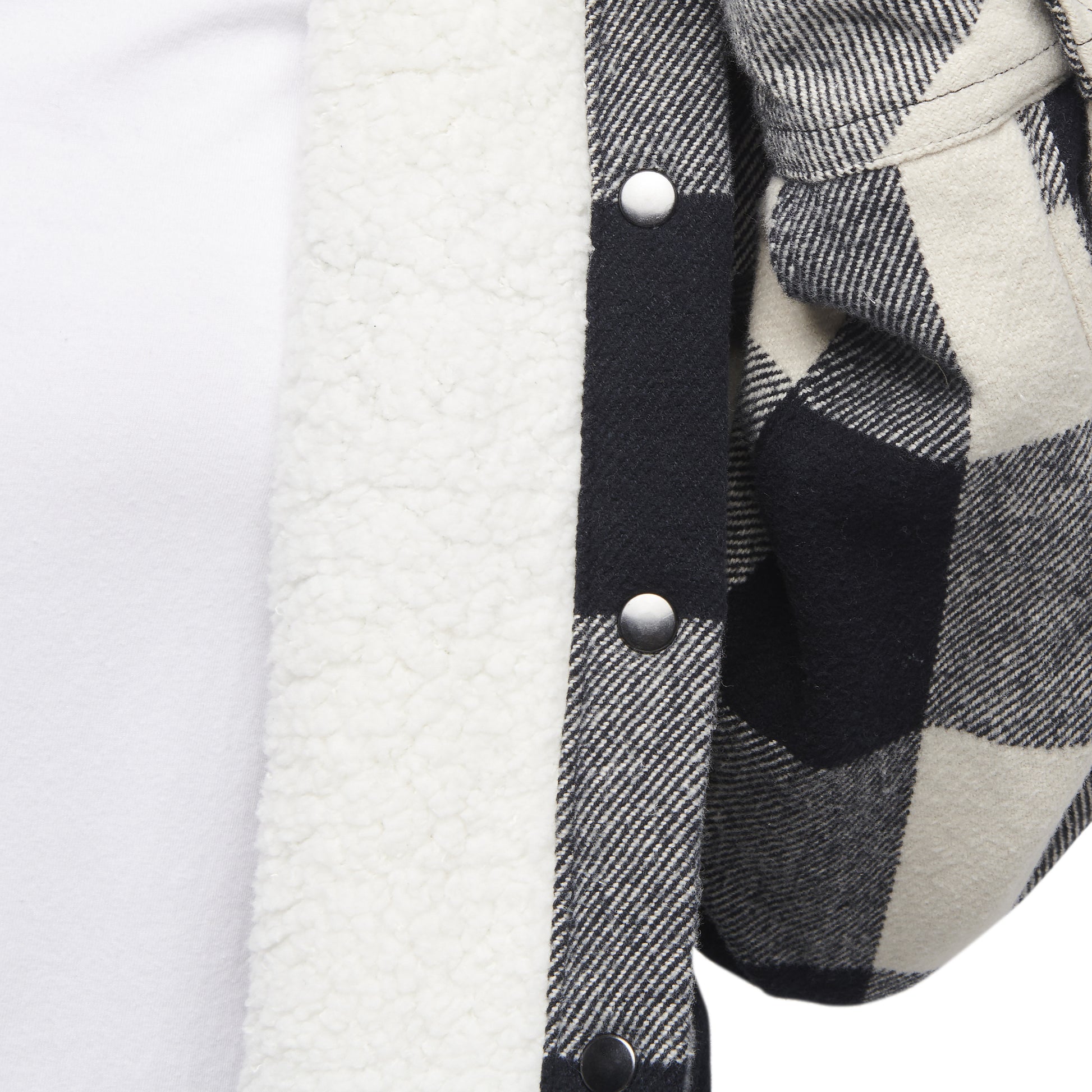Black-Off White Plaid