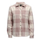 Pale Mauve-Off White Plaid