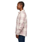 Pale Mauve-Off White Plaid