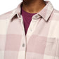 Pale Mauve-Off White Plaid