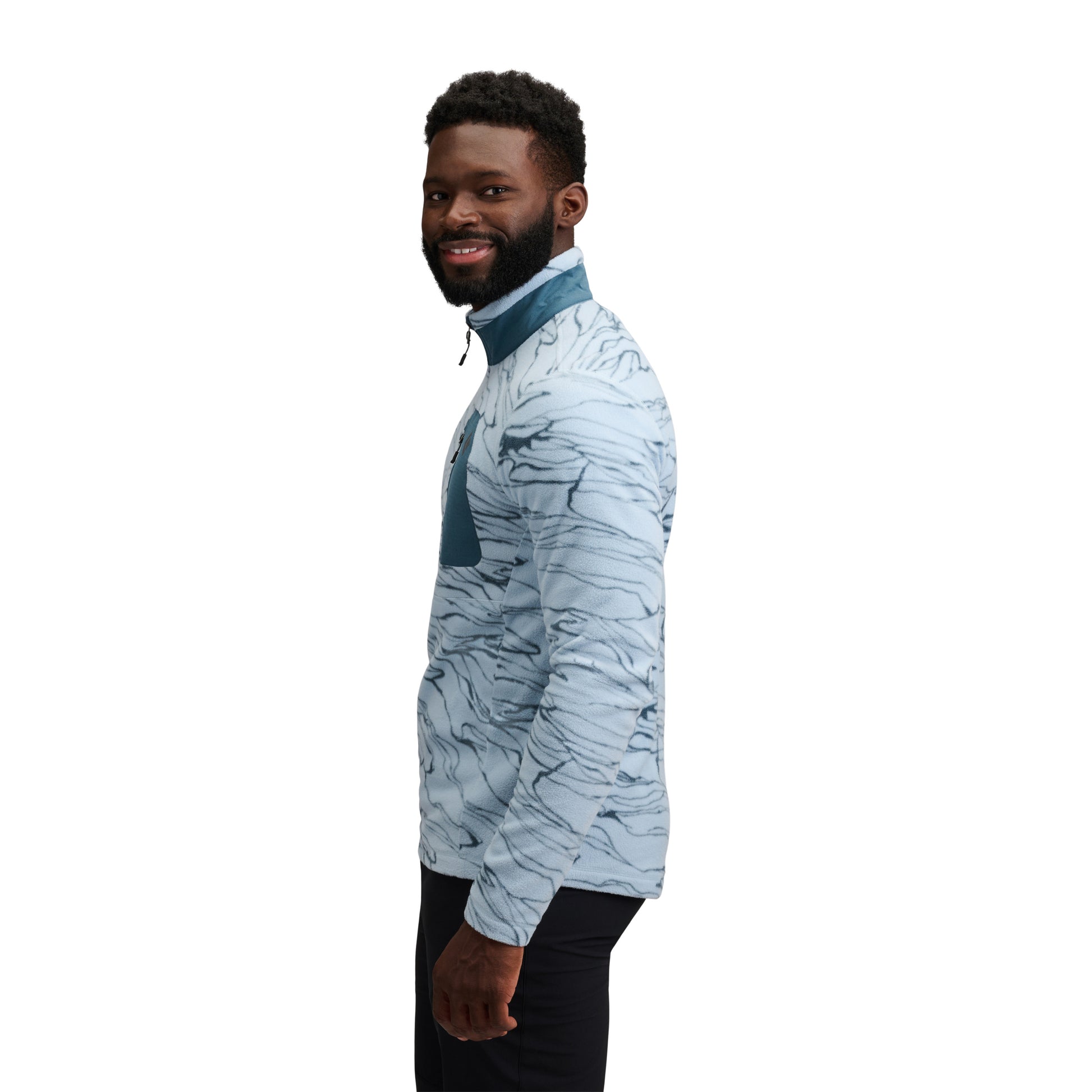 Relief-Fog Blue-Midnight Blue