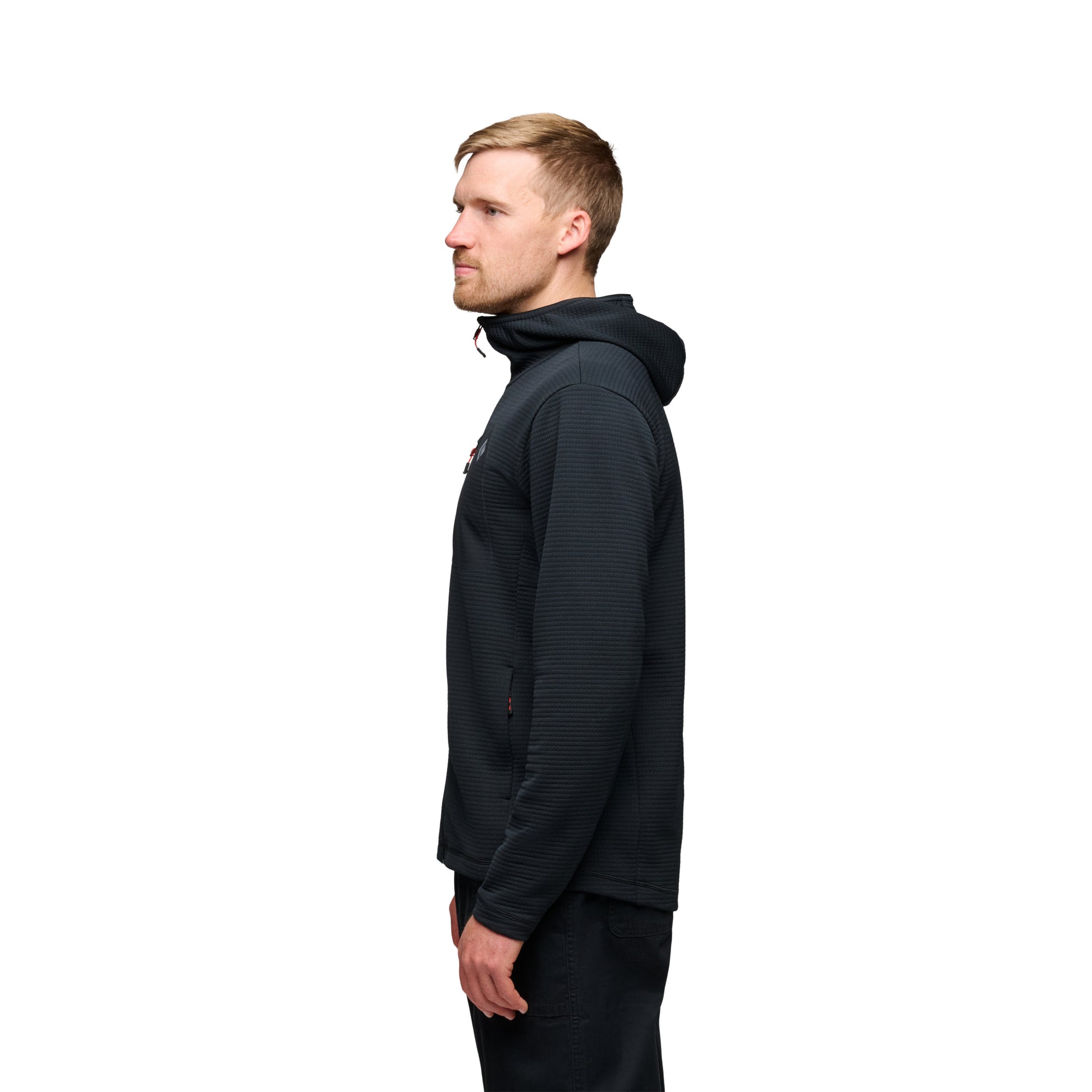 Black ~ Model is 6' 0" | Chest 40" | Waist 32" | Size Medium/32