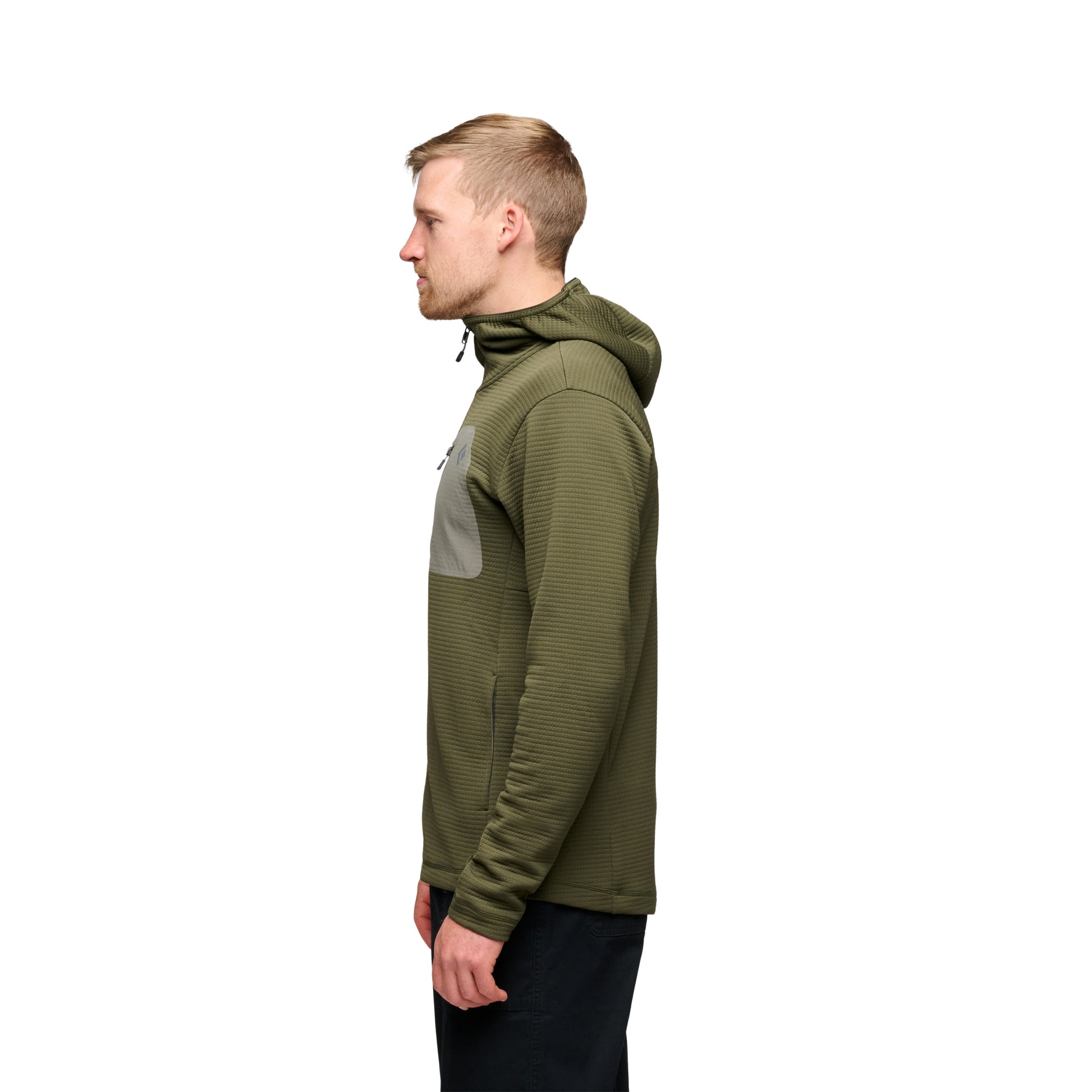 Dark Moss ~ Model is 6' 0" | Chest 40" | Waist 32" | Size Medium/32