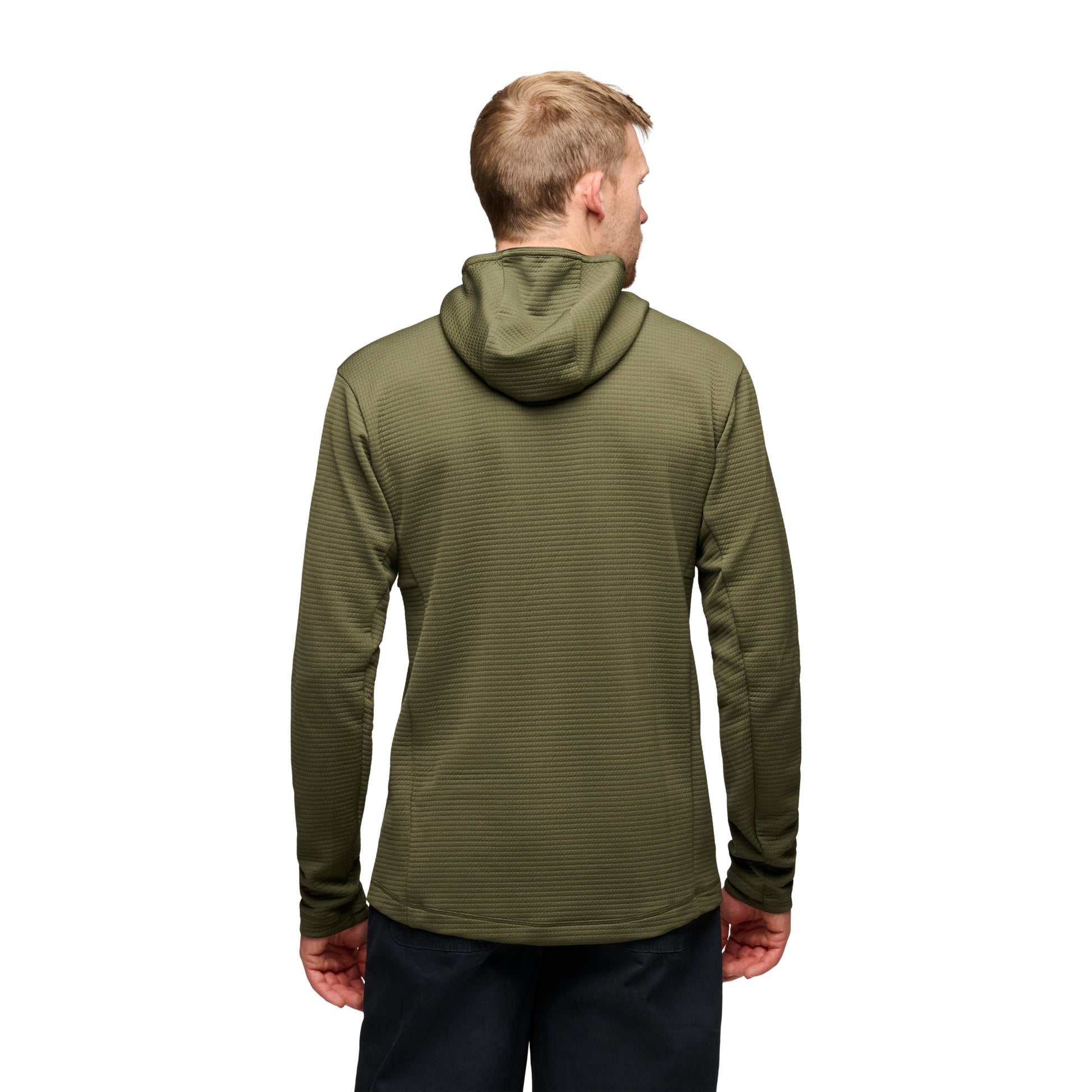 Dark Moss ~ Model is 6' 0" | Chest 40" | Waist 32" | Size Medium/32
