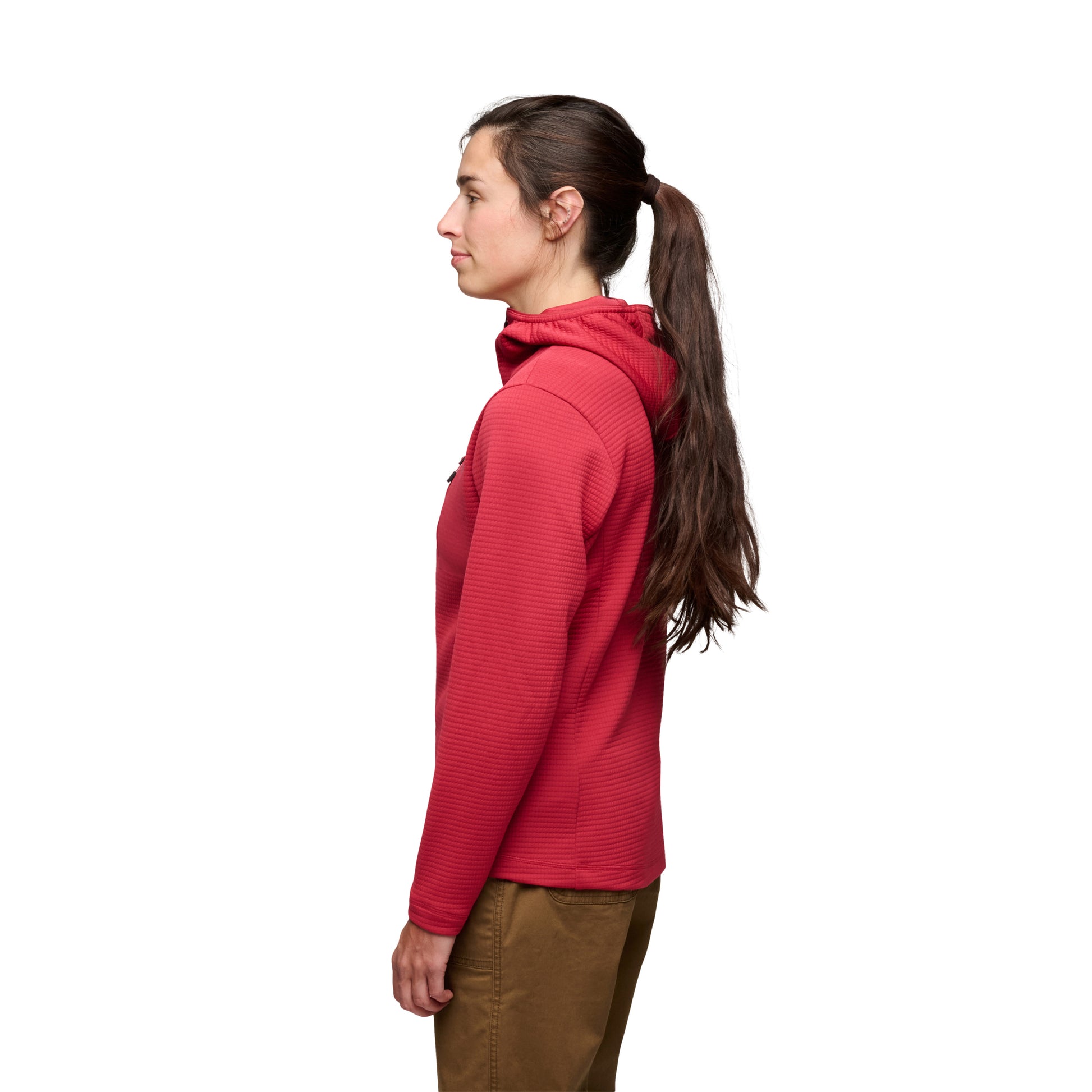 Mineral Red ~ Model is 5' 6" | Chest 36" | Waist 27" | Size Small/6
