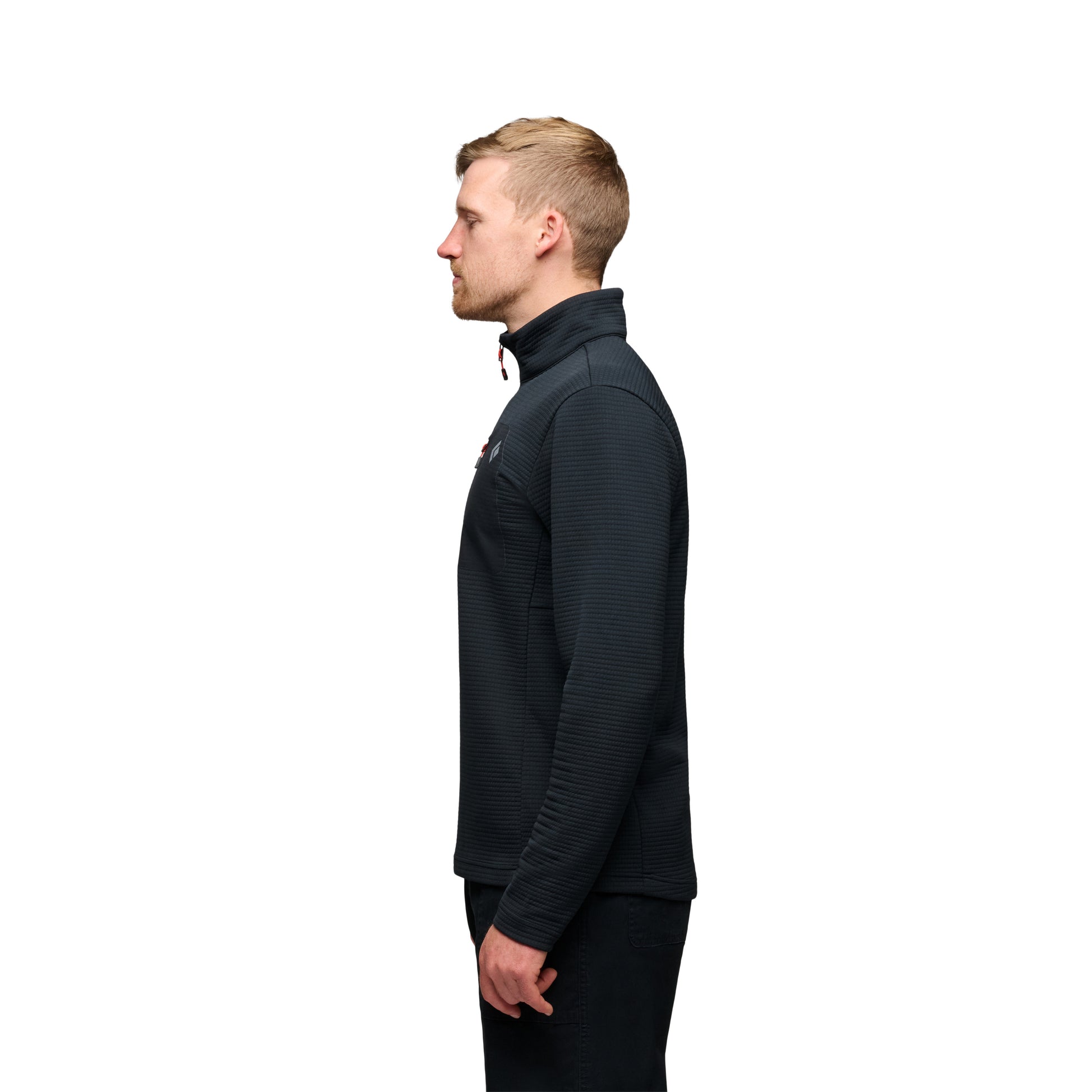 Black ~ Model is 183 cm | Chest 102 cm | Waist 81 cm | Size Medium/32 