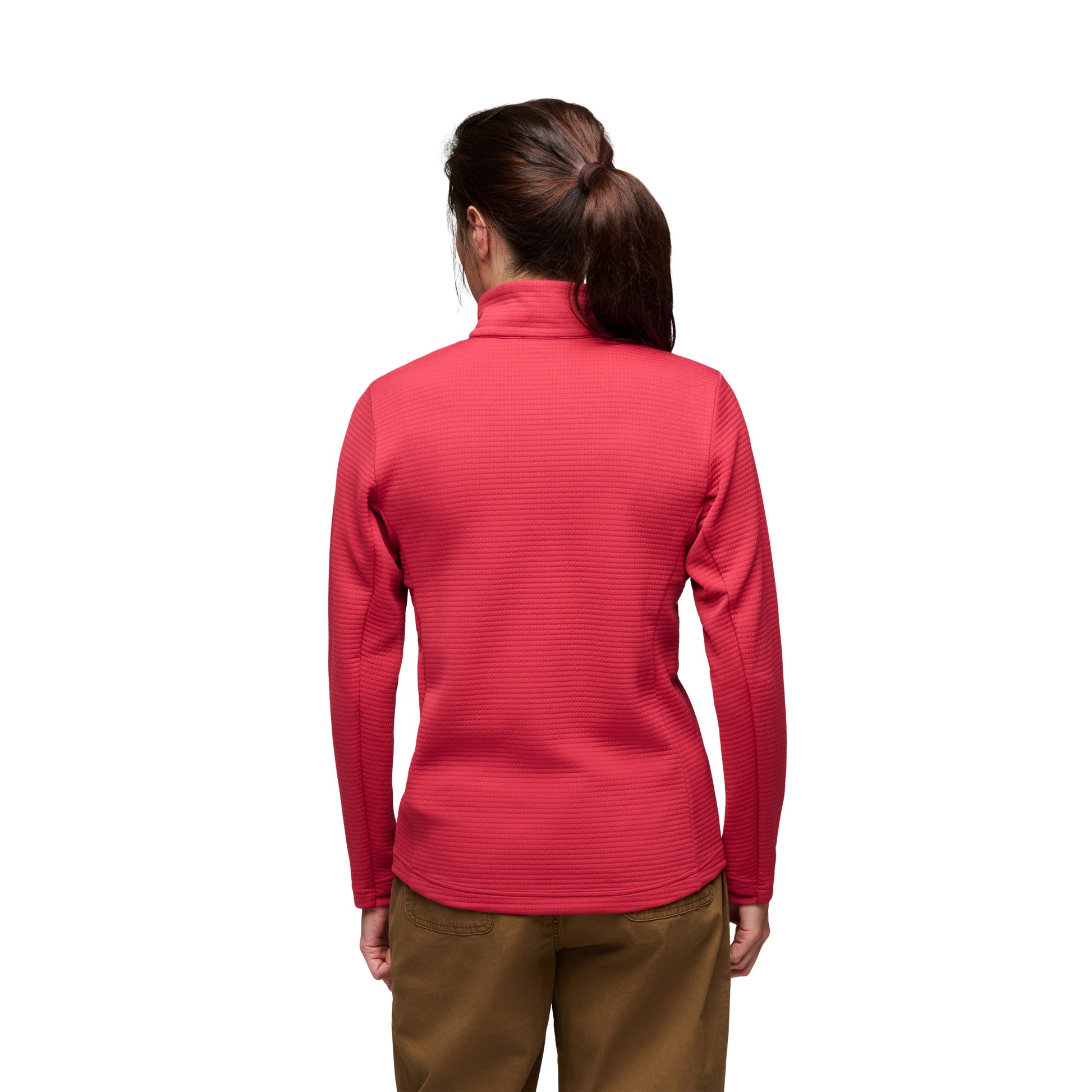 Mineral Red ~ Model is 5' 6" | Chest 36" | Waist 27" | Size Small/6