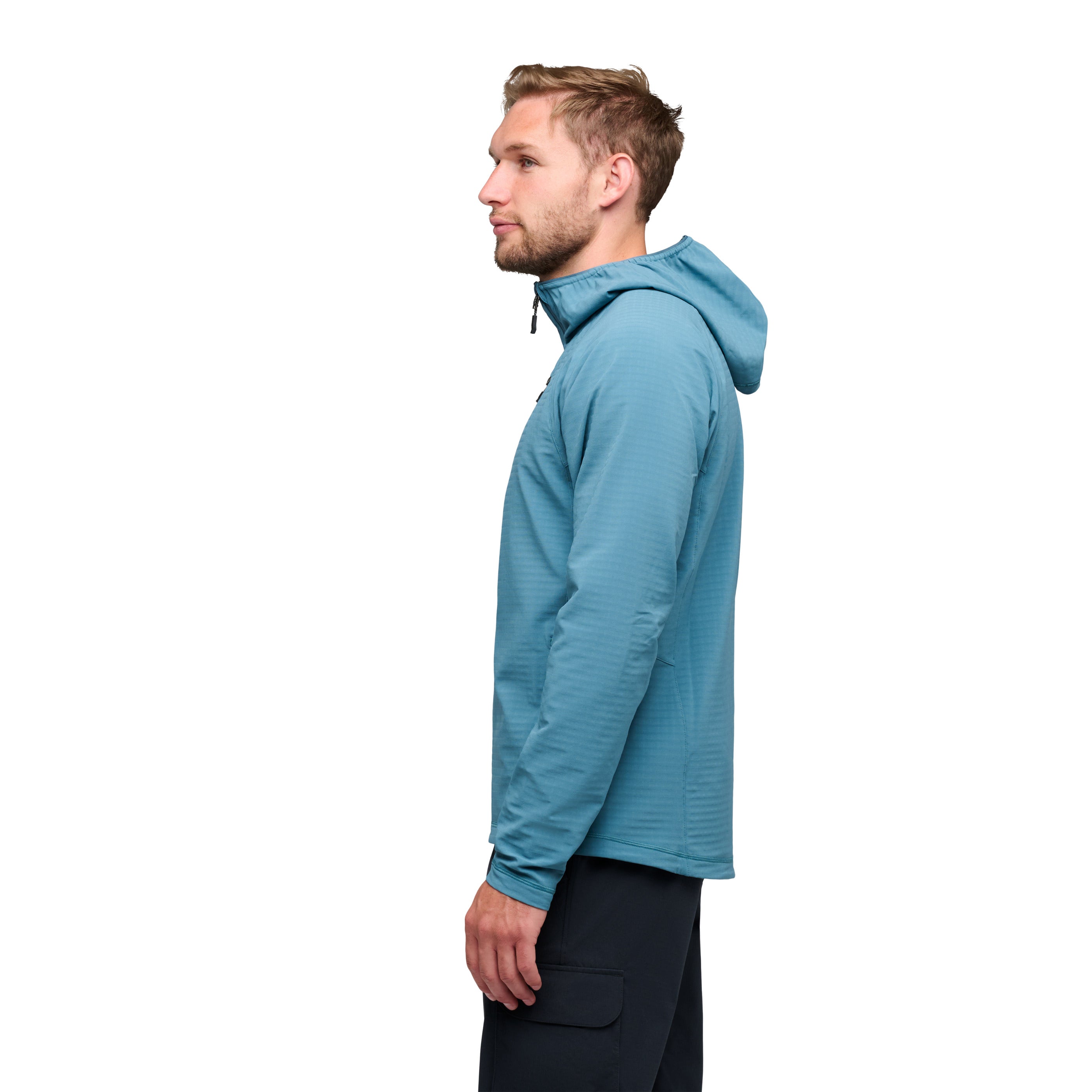 Creek Blue ~ Model is 5' 11" | Chest 40.5" | Waist 32" | Size Medium/32