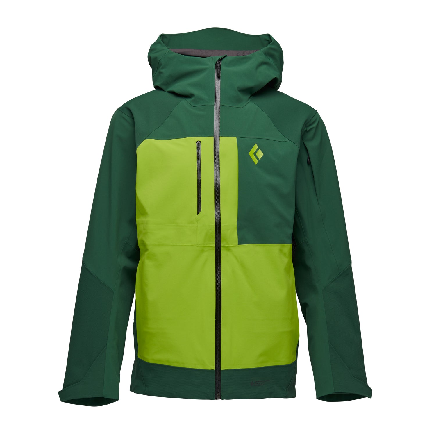 Mountain Forest-Lime Green