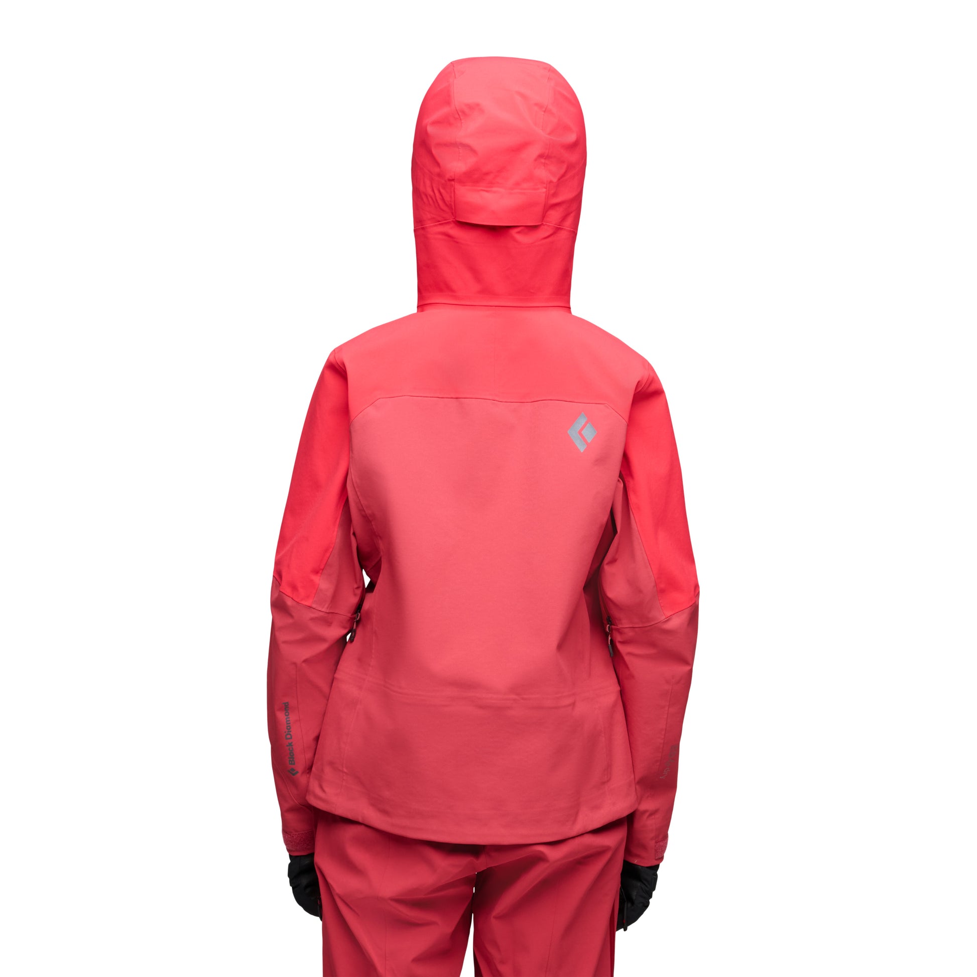 Coral Red-Mineral Red ~ Model is 5' 7" | Chest 36" | Waist 27" | Size Small/6