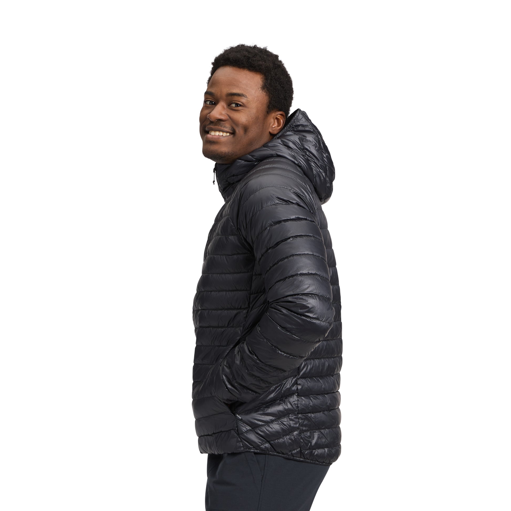 Black ~ Model is 6' 0" | Chest 40" | Waist 32" | Size Medium/32