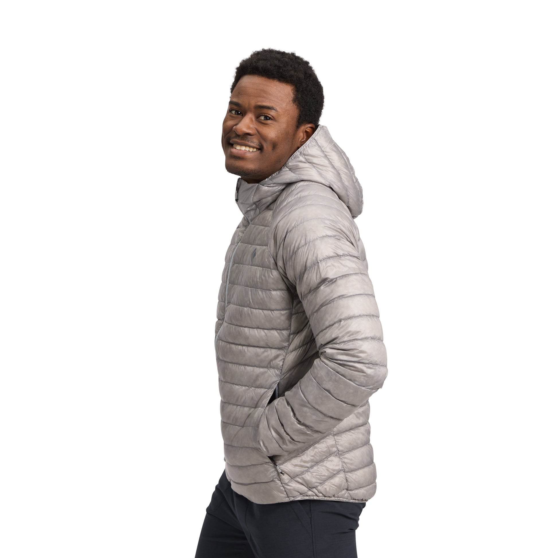 Pewter ~ Model is 6' 0" | Chest 40" | Waist 32" | Size Medium/32