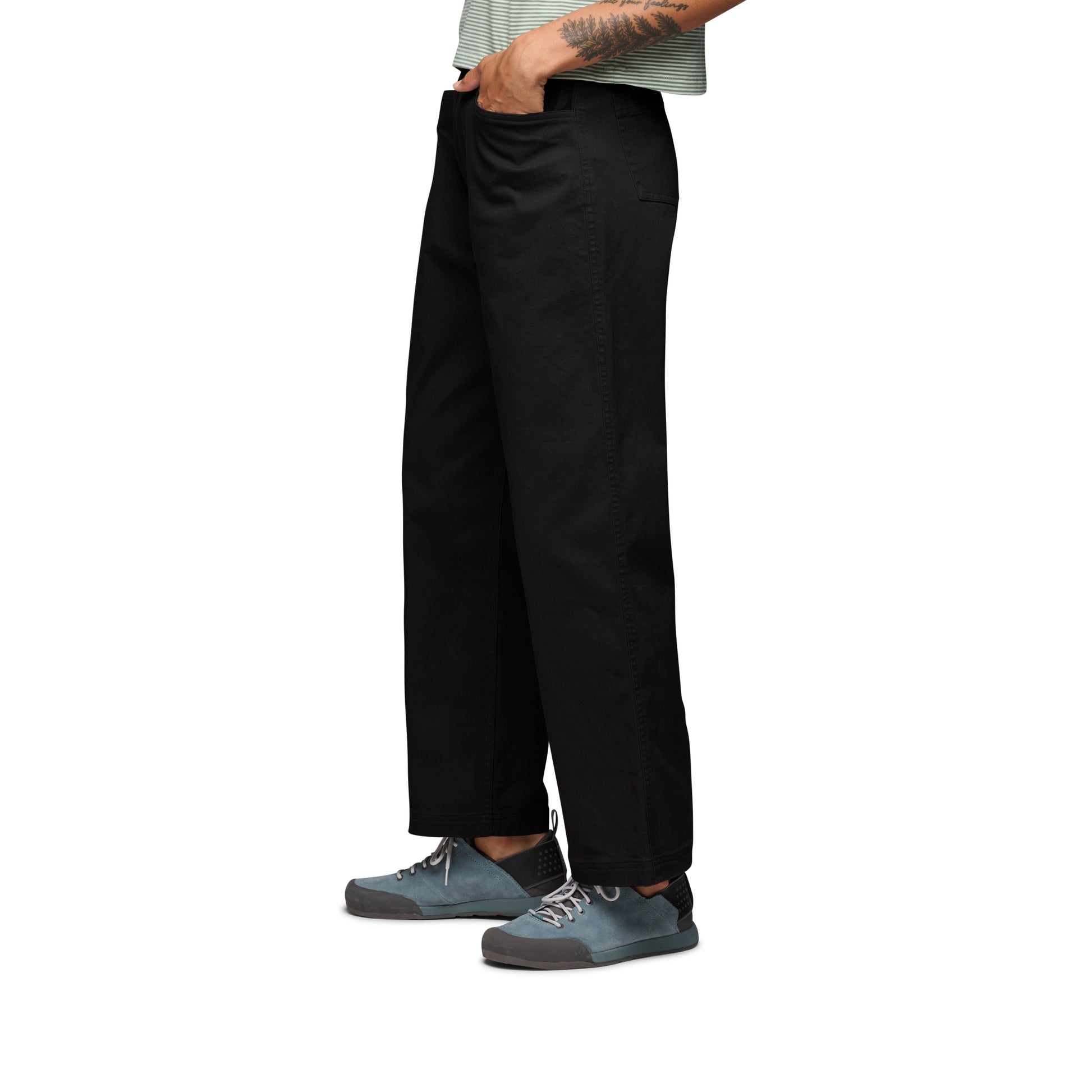 Black ~ Model is 5' 8" | Waist 27" | Size Small/6