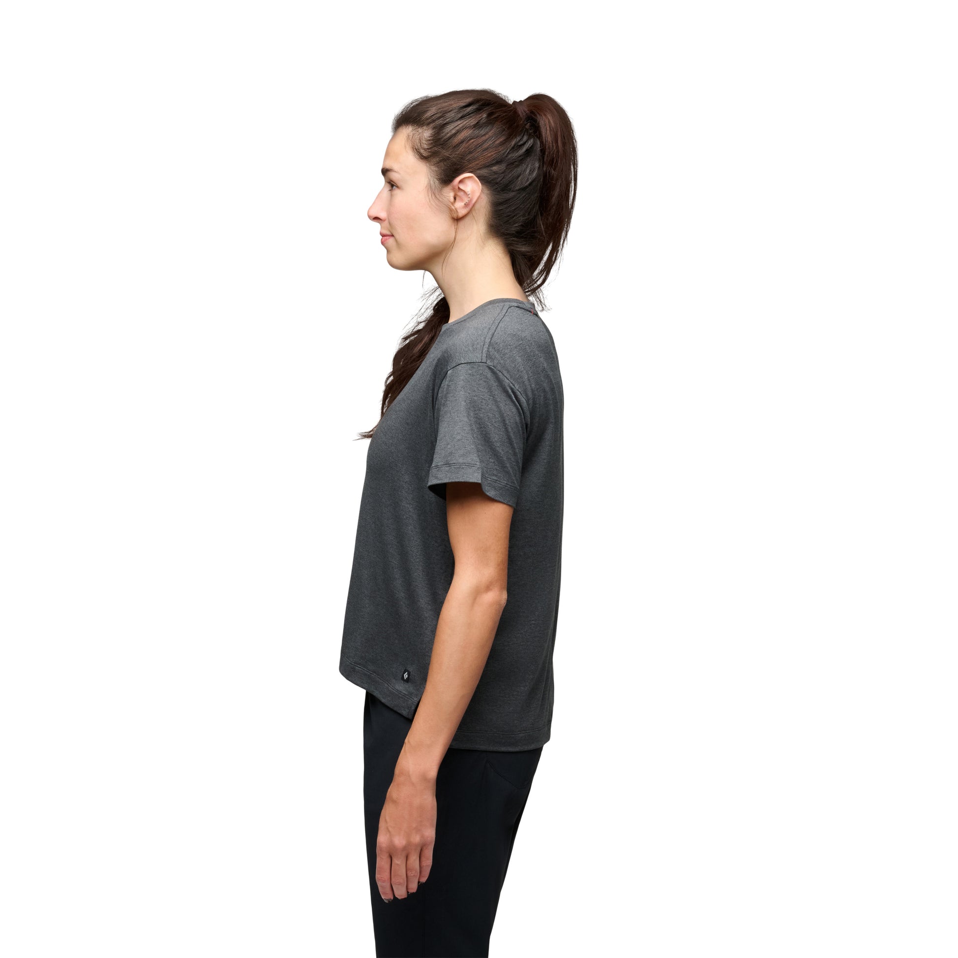 Black ~ Model is 5' 6" | Chest 36" | Waist 27" | Size Small/6