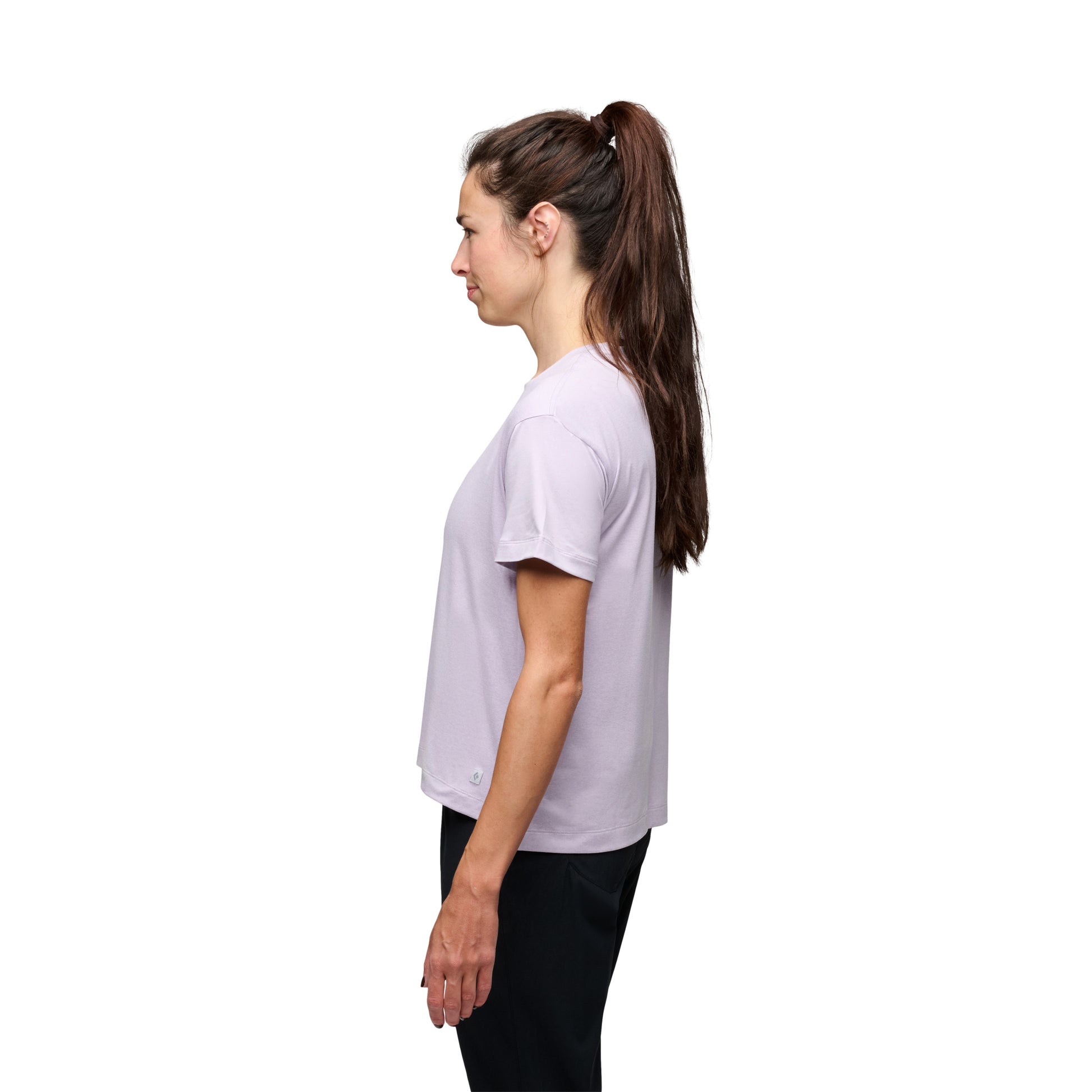 Soft Lilac ~ Model is 5' 6" | Chest 36" | Waist 27" | Size Small/6