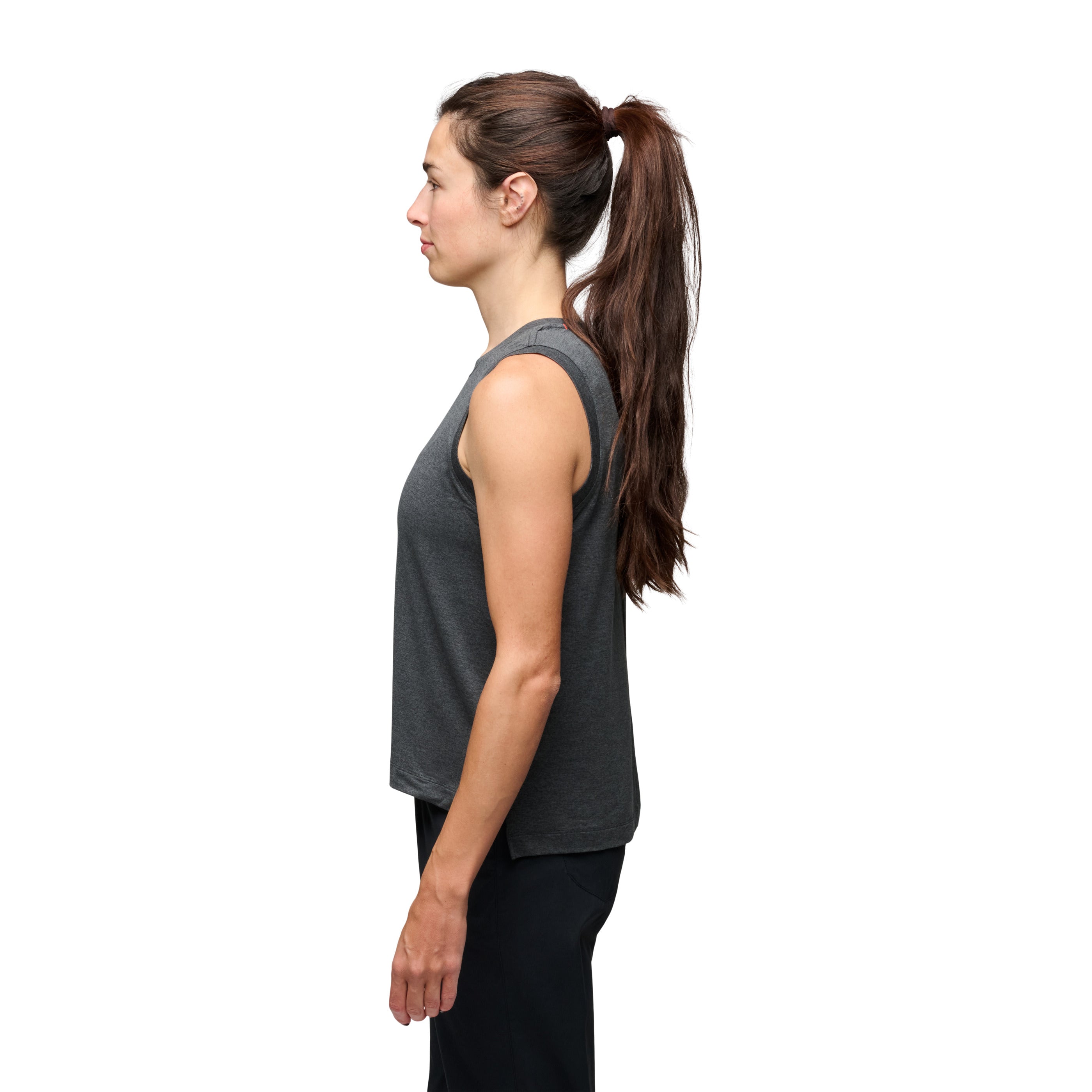 Black ~ Model is 5' 6" | Chest 36" | Waist 27" | Size Small/6