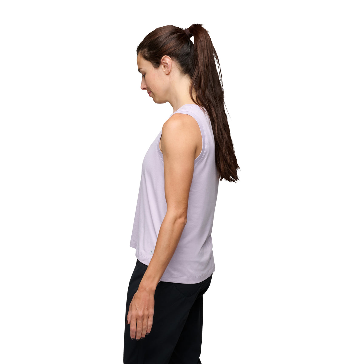 Soft Lilac ~ Model is 5' 6" | Chest 36" | Waist 27" | Size Small/6