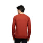 Burnt Sienna ~ Model is 183 cm | Chest 102 cm | Waist 81 cm | Size Medium 