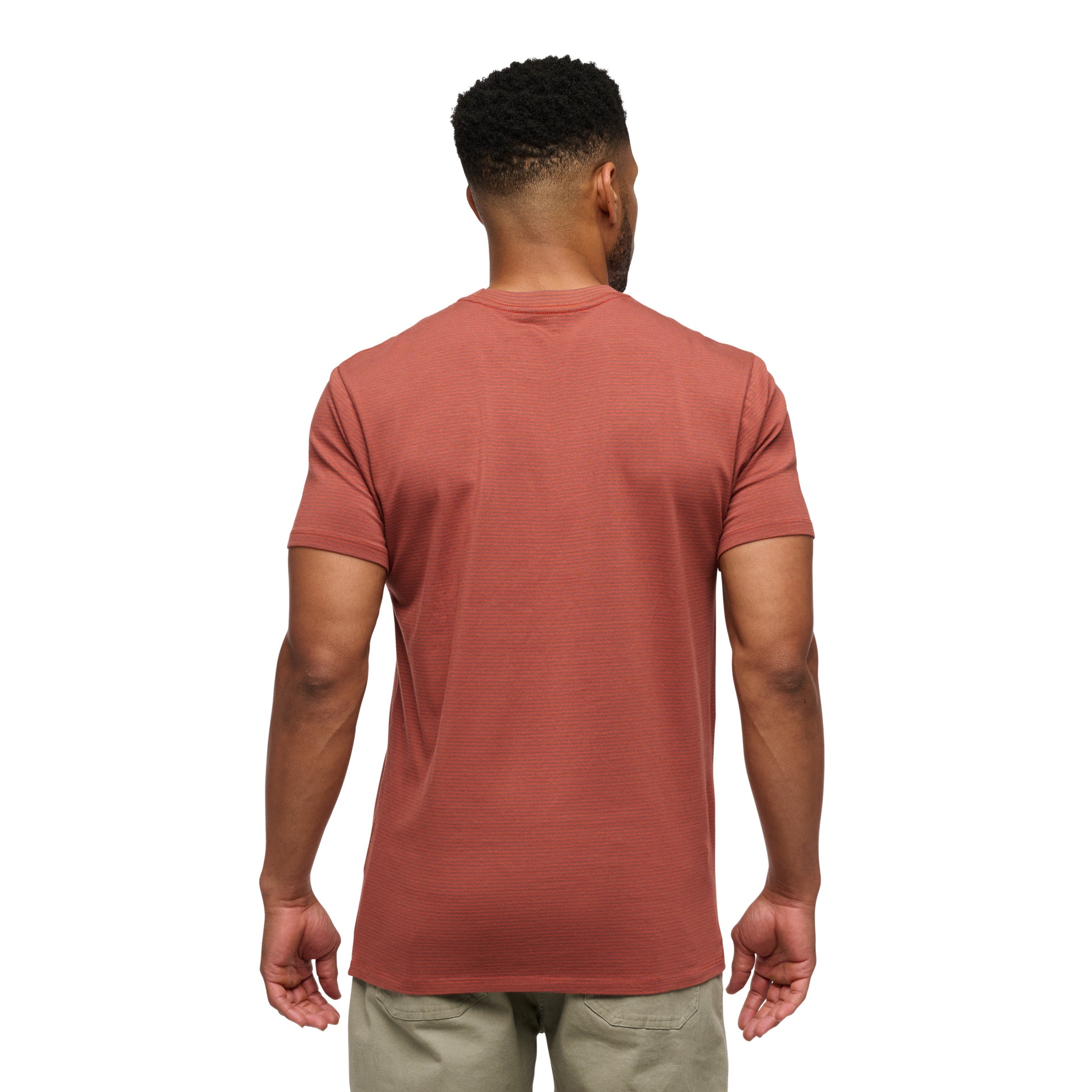 Mahogany-Burnt Sienna ~ Model is 180 cm | Chest 102 cm | Waist 84 cm | Size Medium/32 