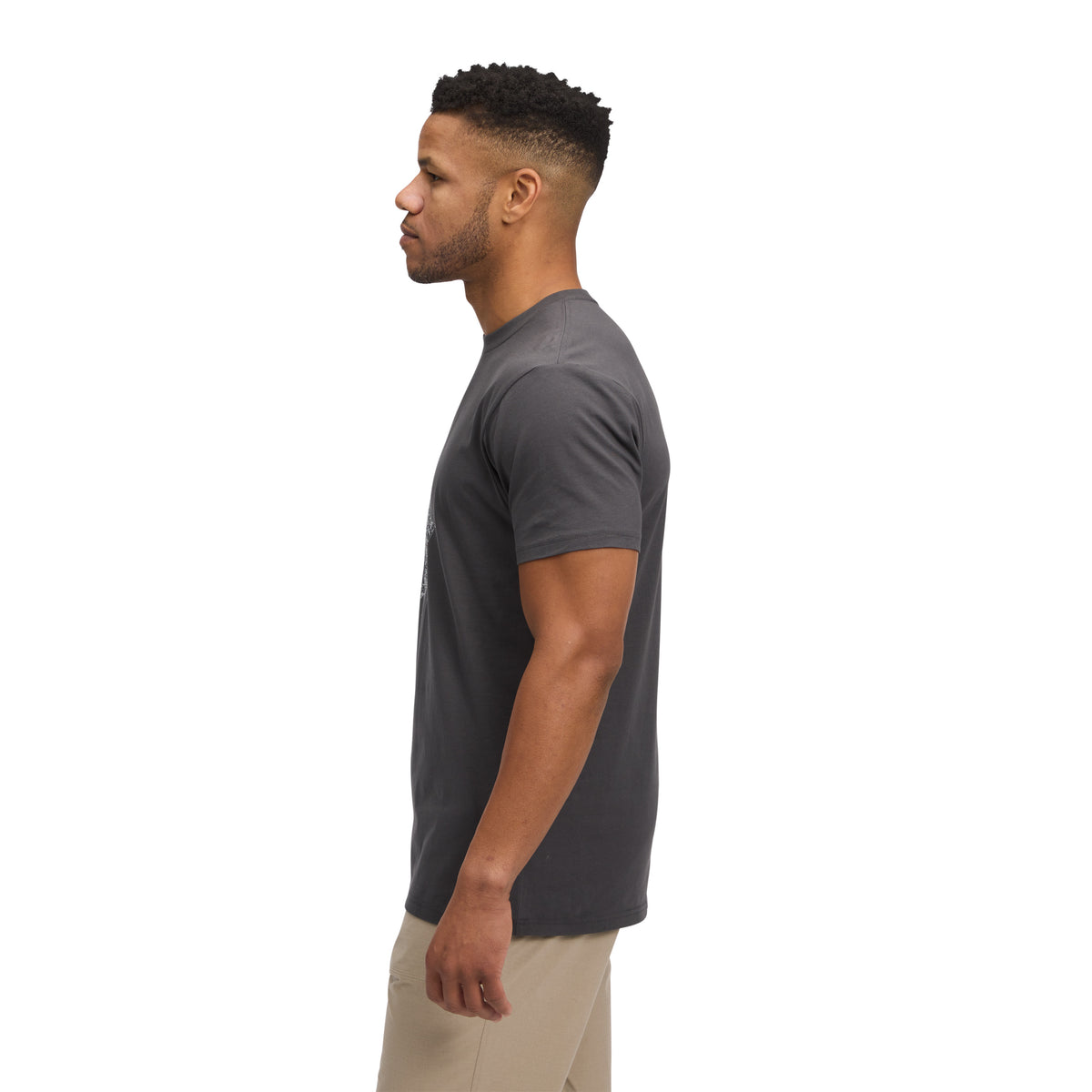 Anthracite ~ Model is 5' 11" | Chest 40" | Waist 33" | Size Medium/32