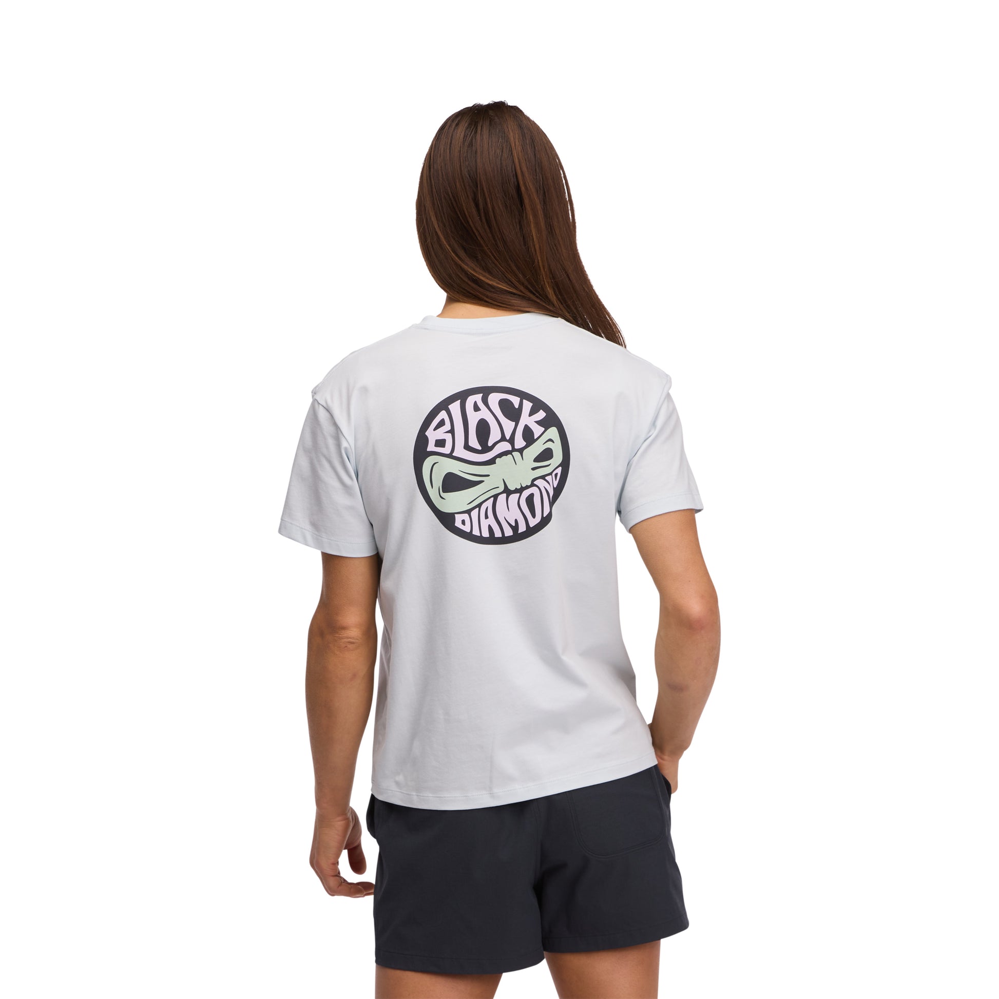 Belay Blue ~ Model is 5' 8" | Chest 34" | Waist 28" | Size Small/6