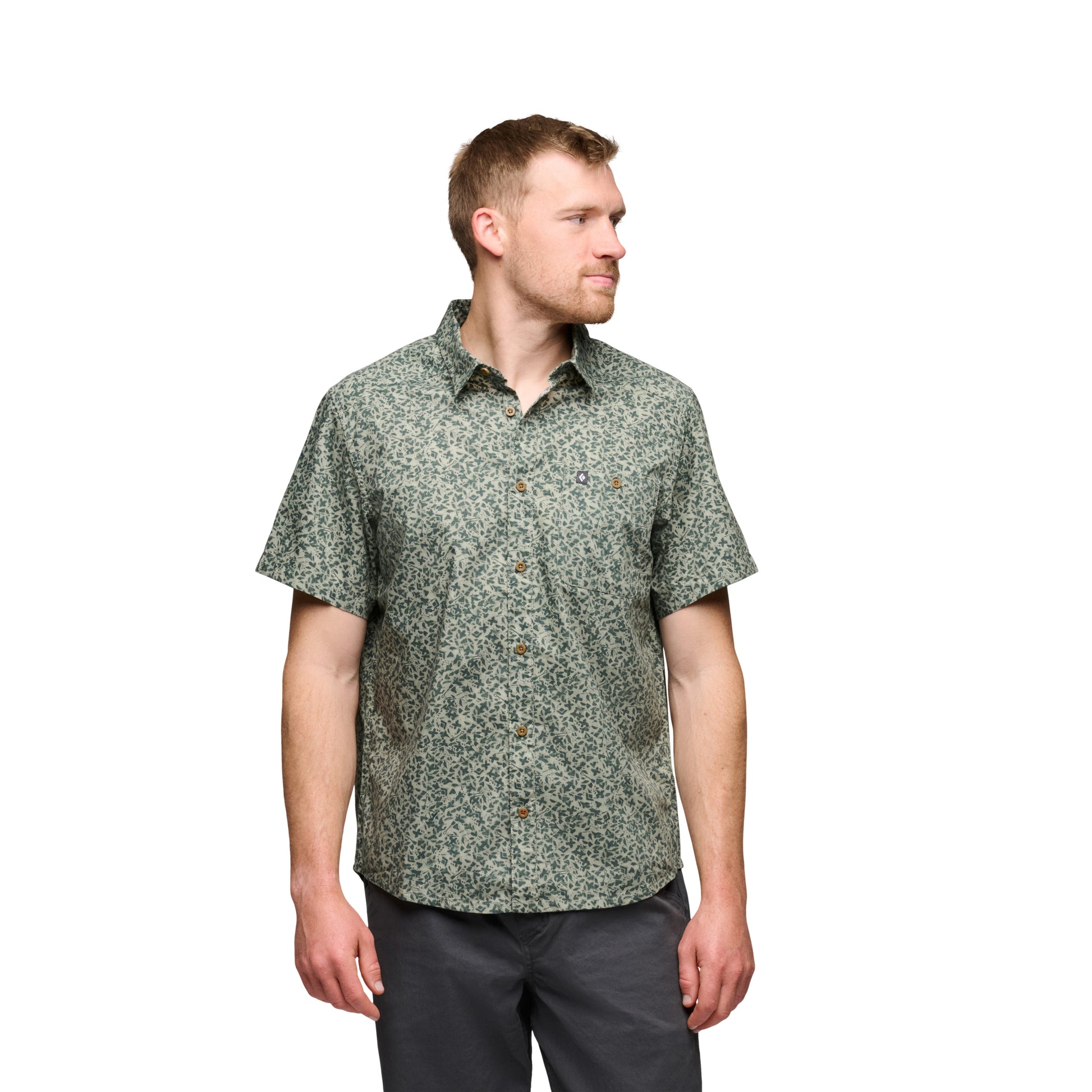 Pine Smoke BD Glyphs ~ Model Height 6' 0" | Chest 40" | Waist 32" | Size Medium/32