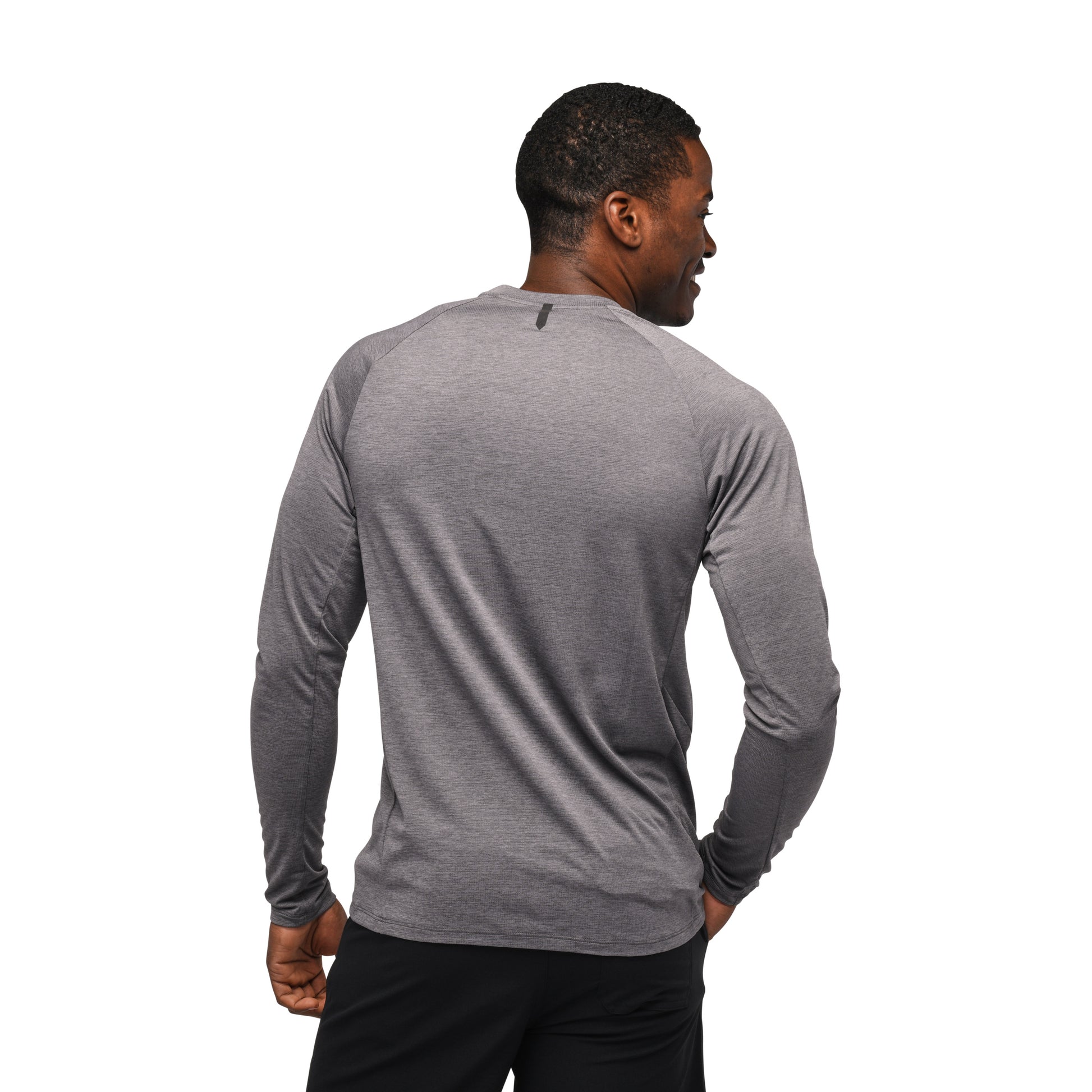 Steel Grey ~ Model is 183 cm | Chest 102 cm | Waist 81 cm | Size Medium/320 