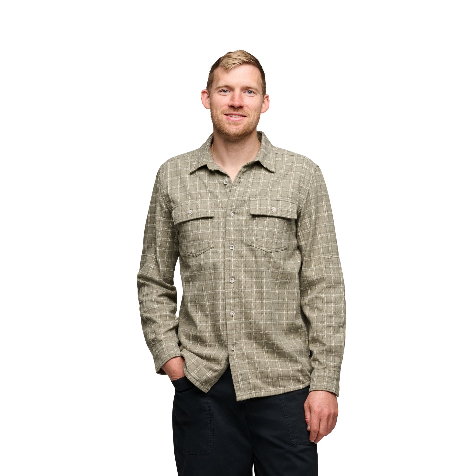 Pine Smoke-Chalk ~ Model Height 6' 0" | Chest 40" | Waist 32" | Size Medium/32