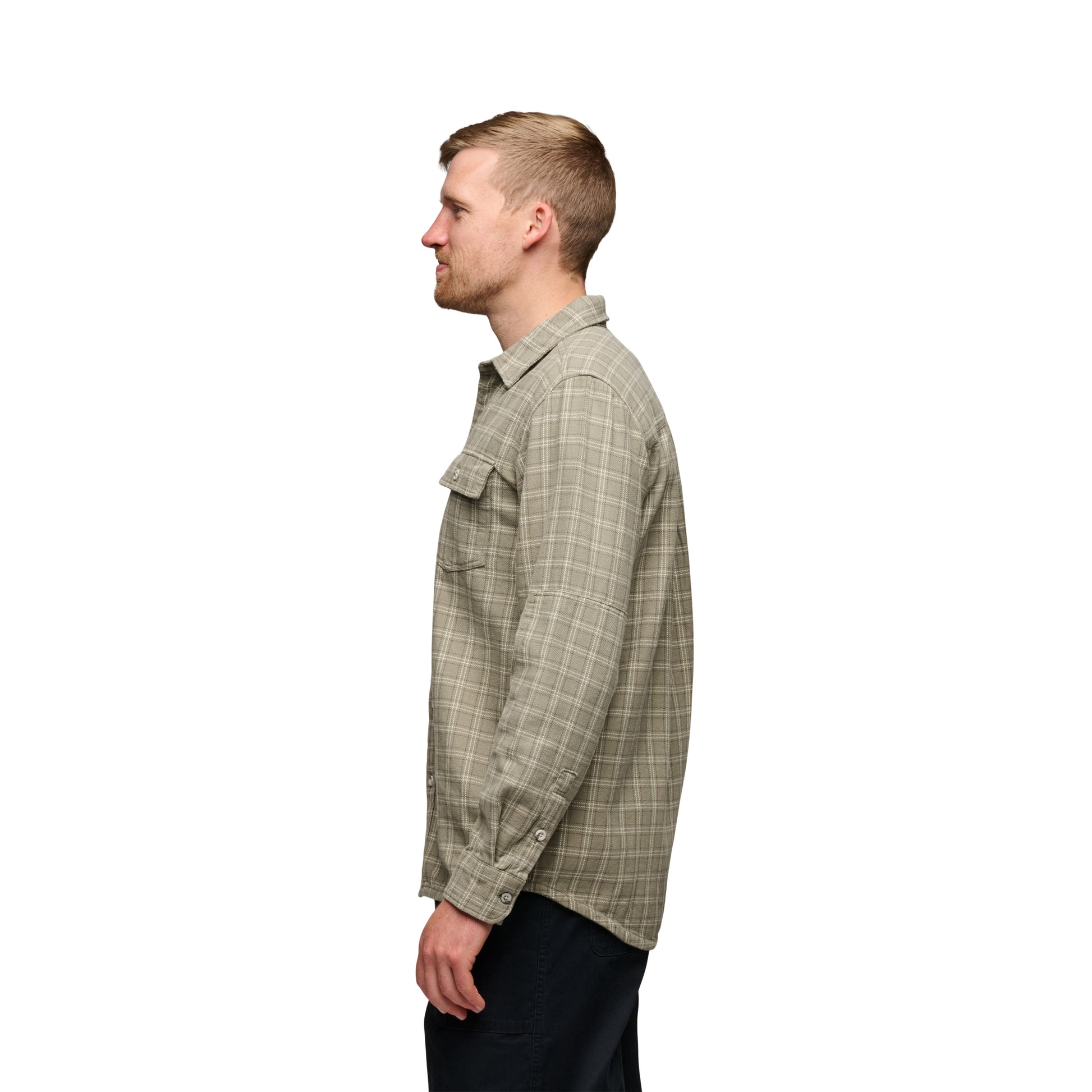 Pine Smoke-Chalk ~ Model Height 6' 0" | Chest 40" | Waist 32" | Size Medium/32