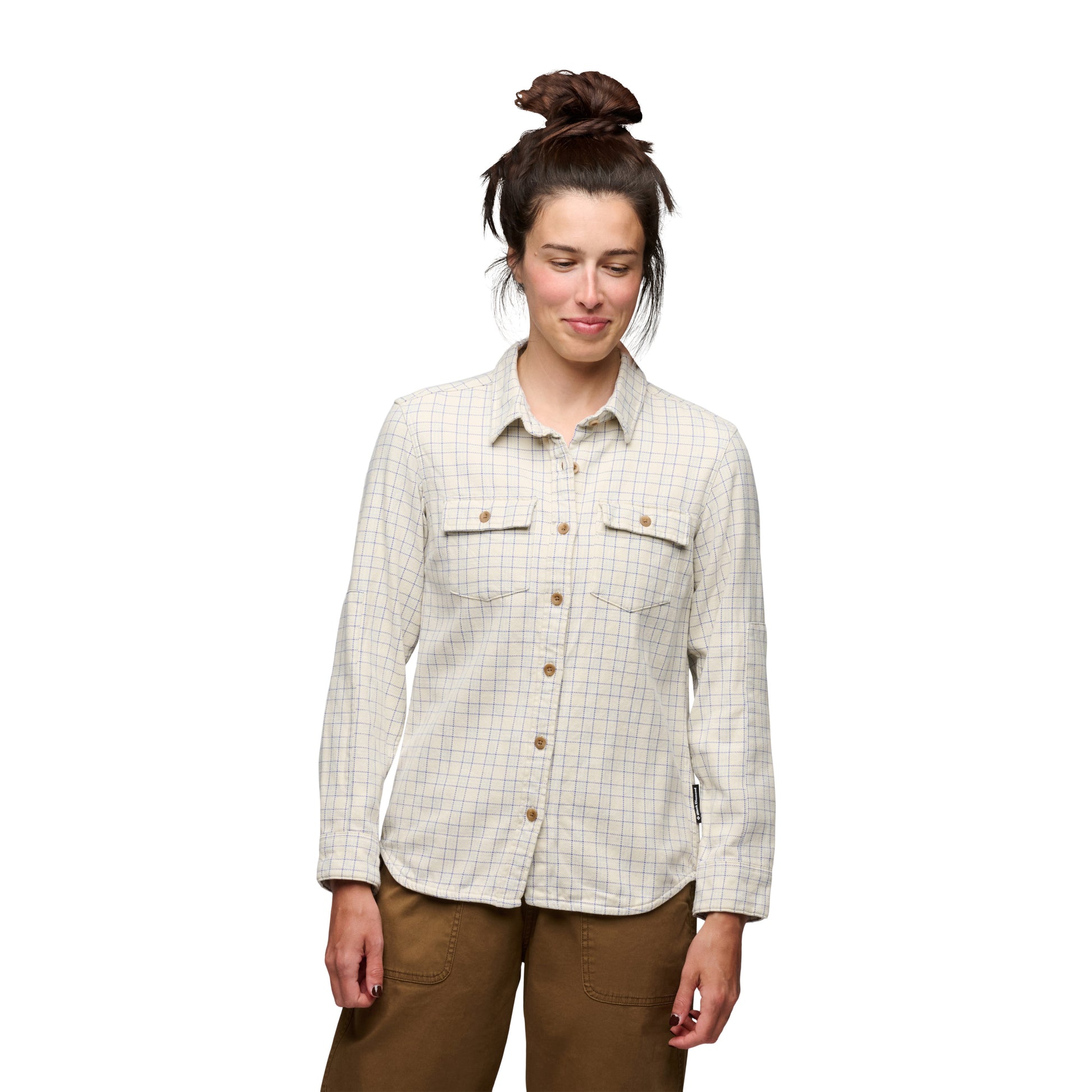 Chalk-Fog Blue ~ Model Height 5' 6" | Chest 36" | Waist 27" | Size Small/6