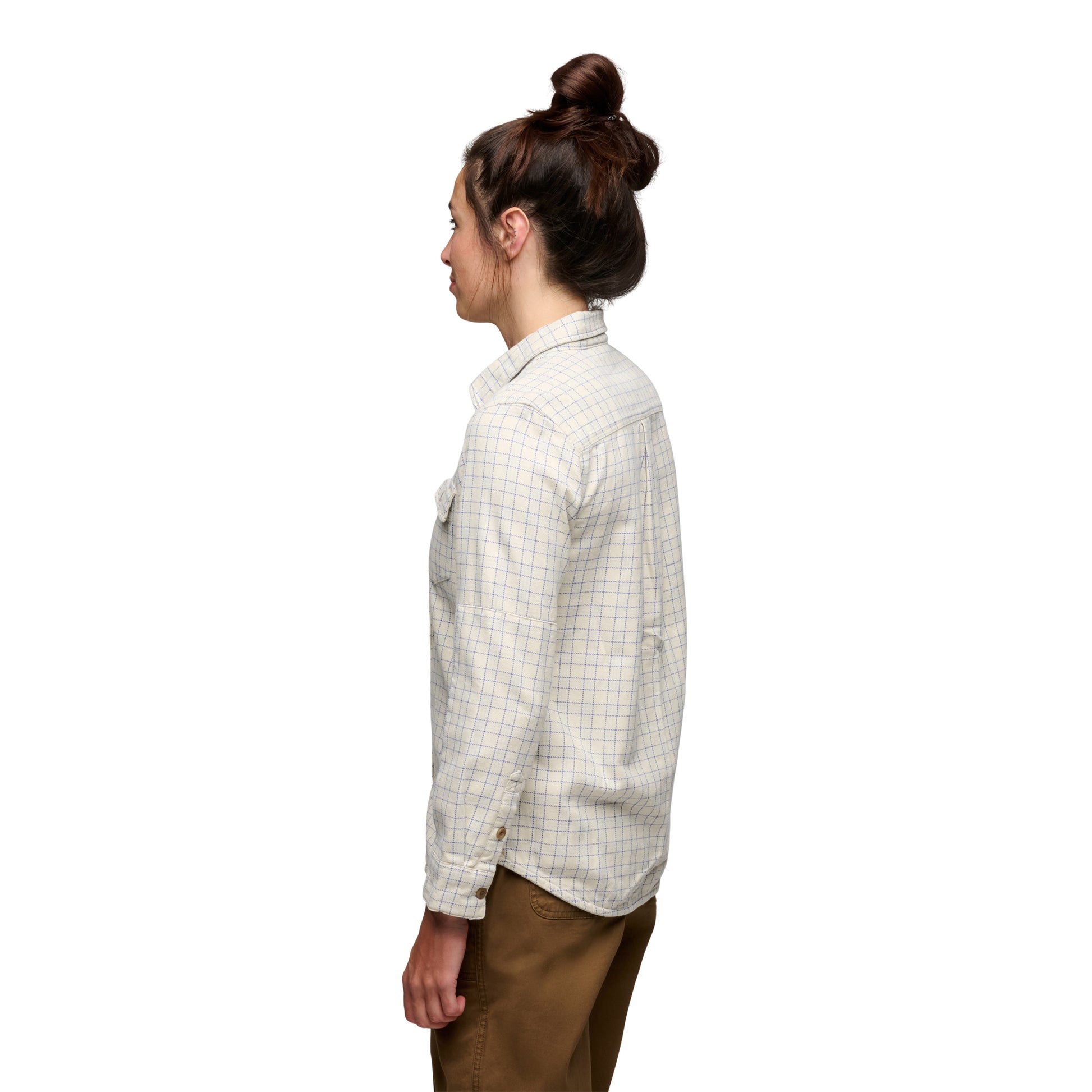 Chalk-Fog Blue ~ Model Height 5' 6" | Chest 36" | Waist 27" | Size Small/6