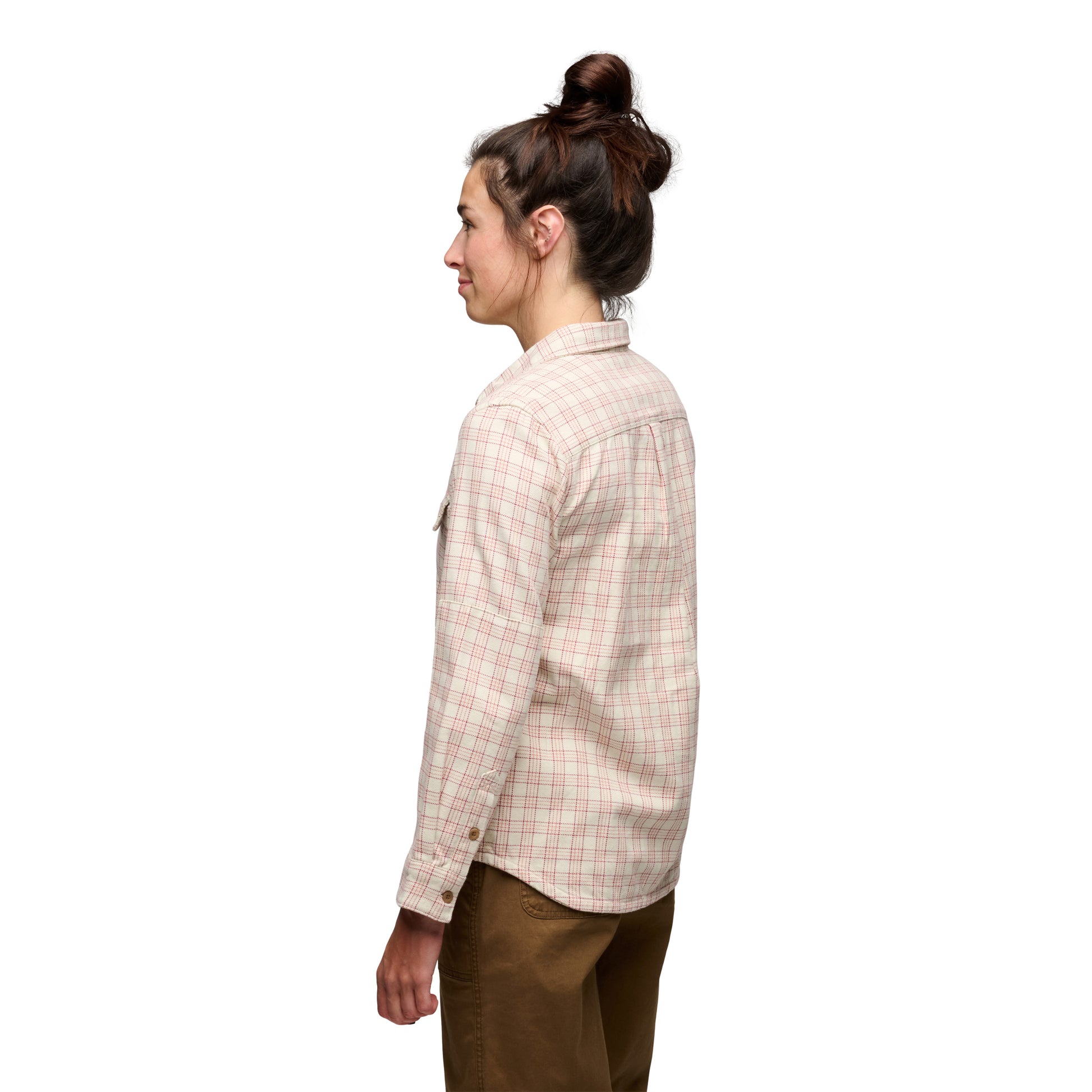 Chalk-Mineral Red ~ Model Height 5' 6" | Chest 36" | Waist 27" | Size Small/6