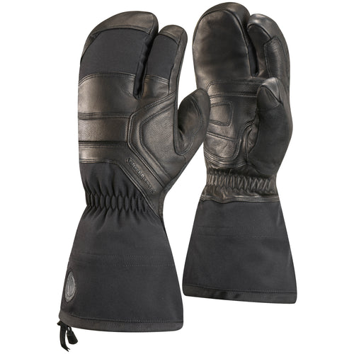 Gants escalade Black Diamond Crag demi‑doigts paume cuir